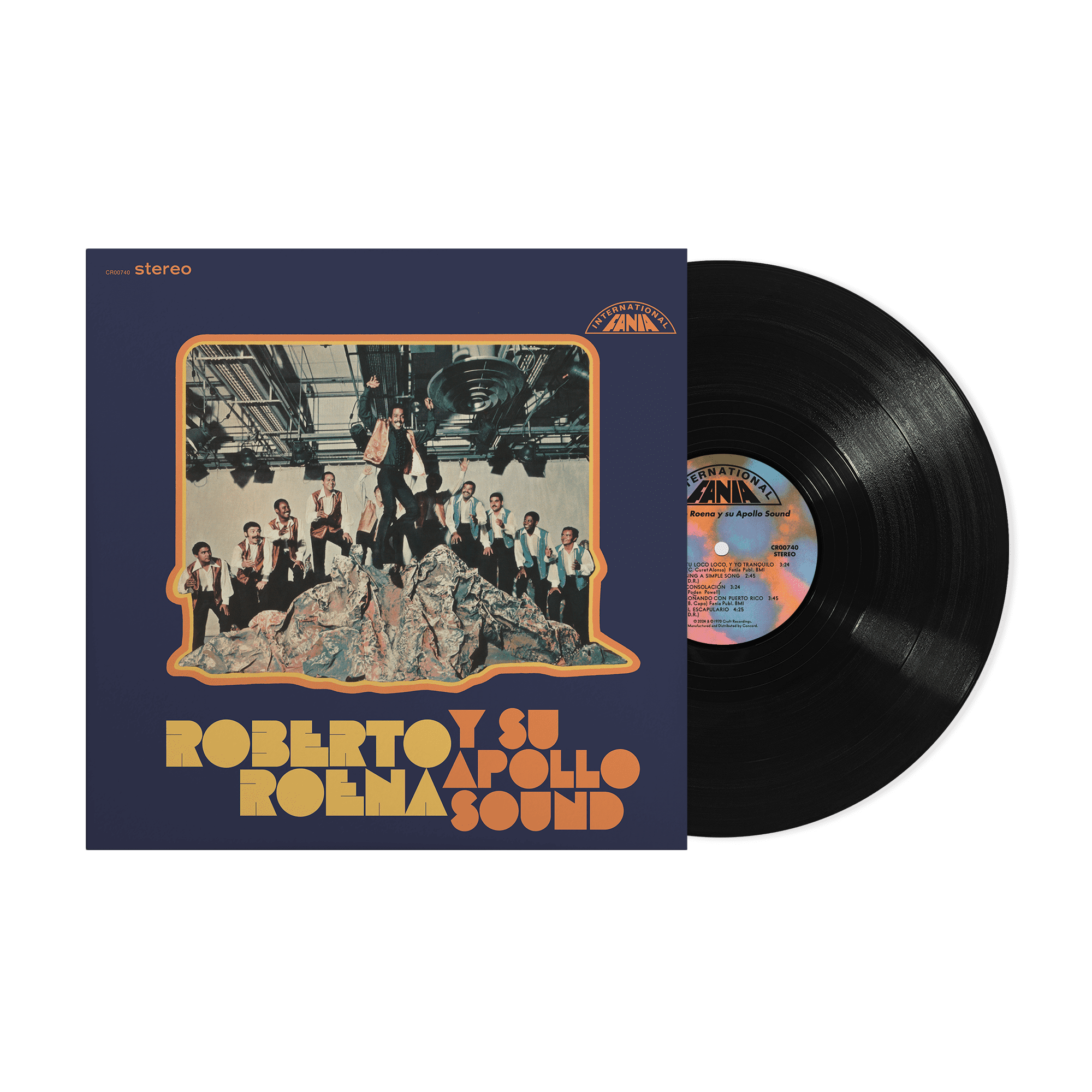 Roberto Roena y su Apollo Sound Vinyl LP