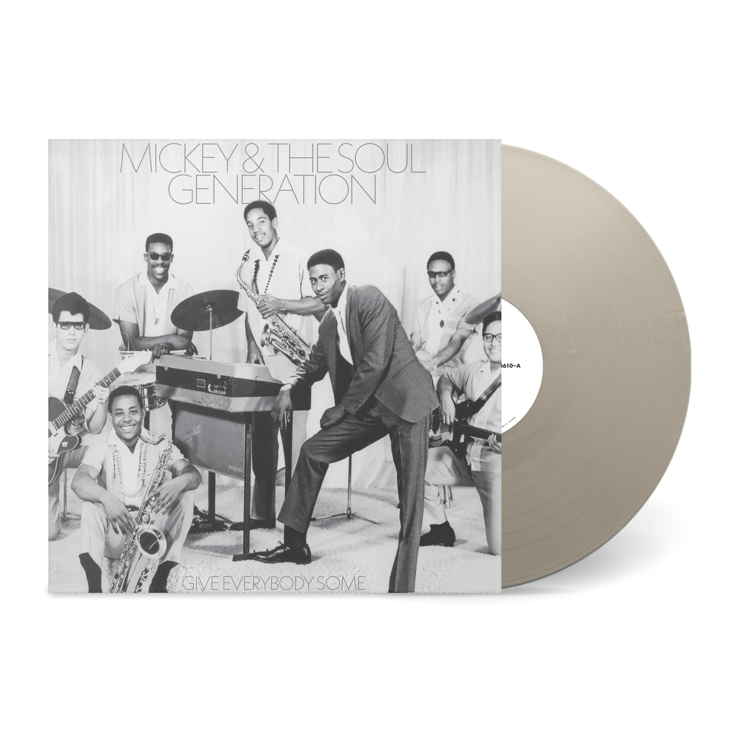 Give Everybody Some: Opaque Silver Vinyl LP