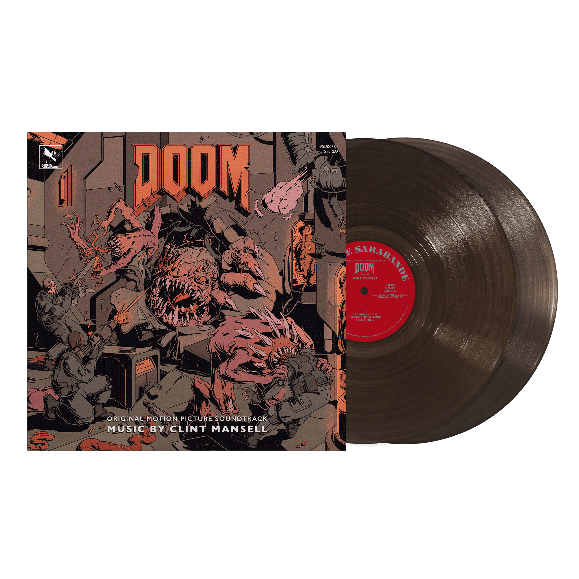 Doom (Original Motion Picture Soundtrack): Deluxe Edition 'Black Ice' Vinyl 2LP