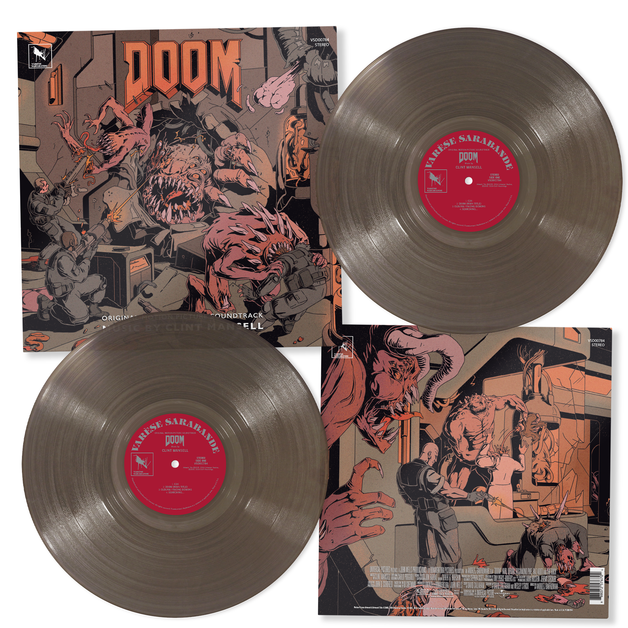 Doom (Original Motion Picture Soundtrack): Deluxe Edition 'Black Ice' Vinyl 2LP - Image 2