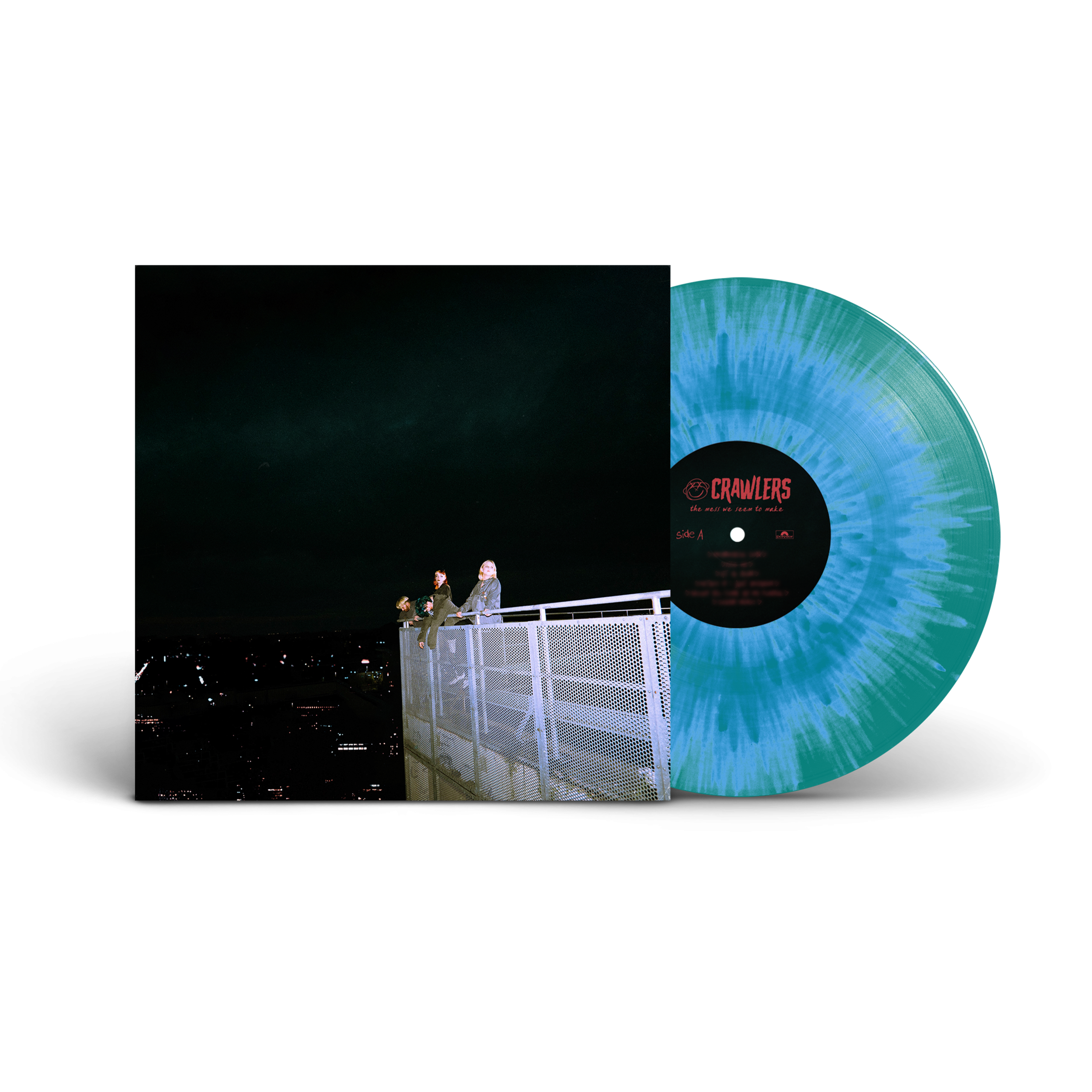 The Mess We Seem To Make: Limited Blue Splatter Vinyl LP (w/ Alt Sleeve) + Signed Artcard - Image 2