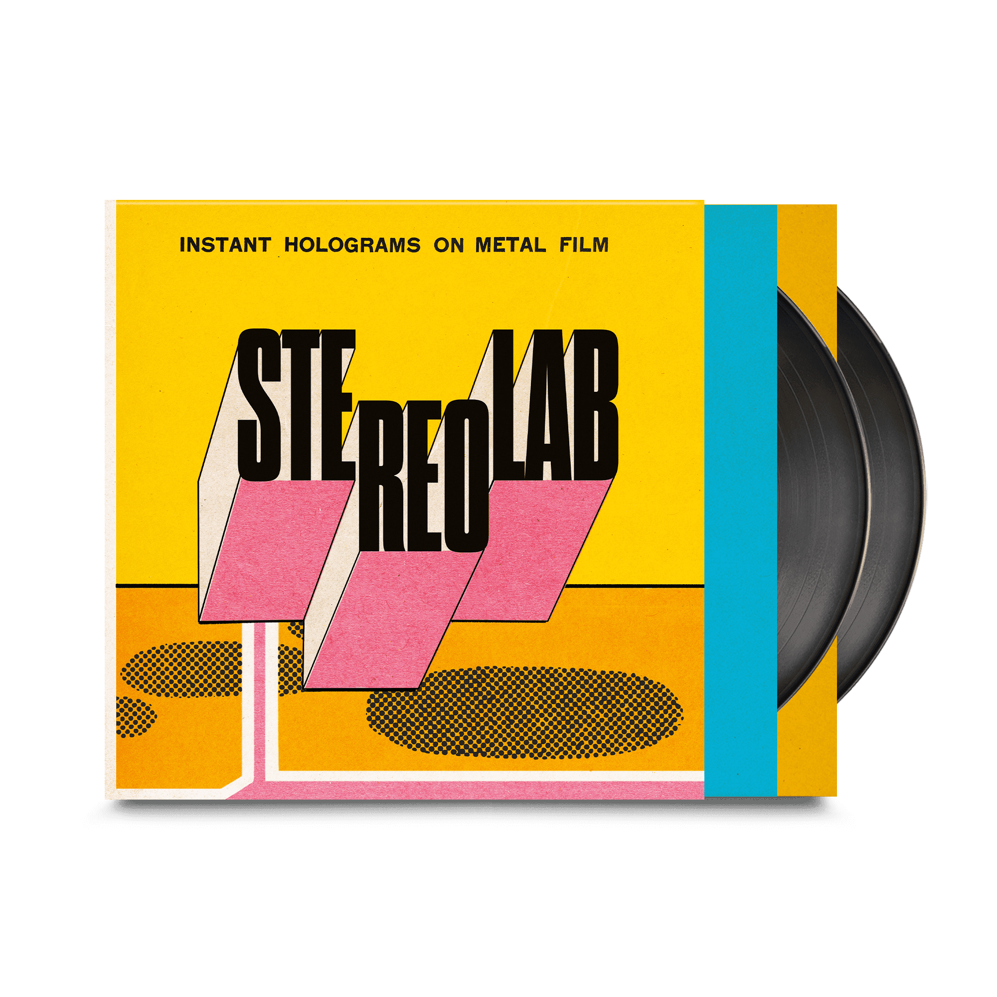 Instant Holograms On Metal Film: Black Vinyl 2LP