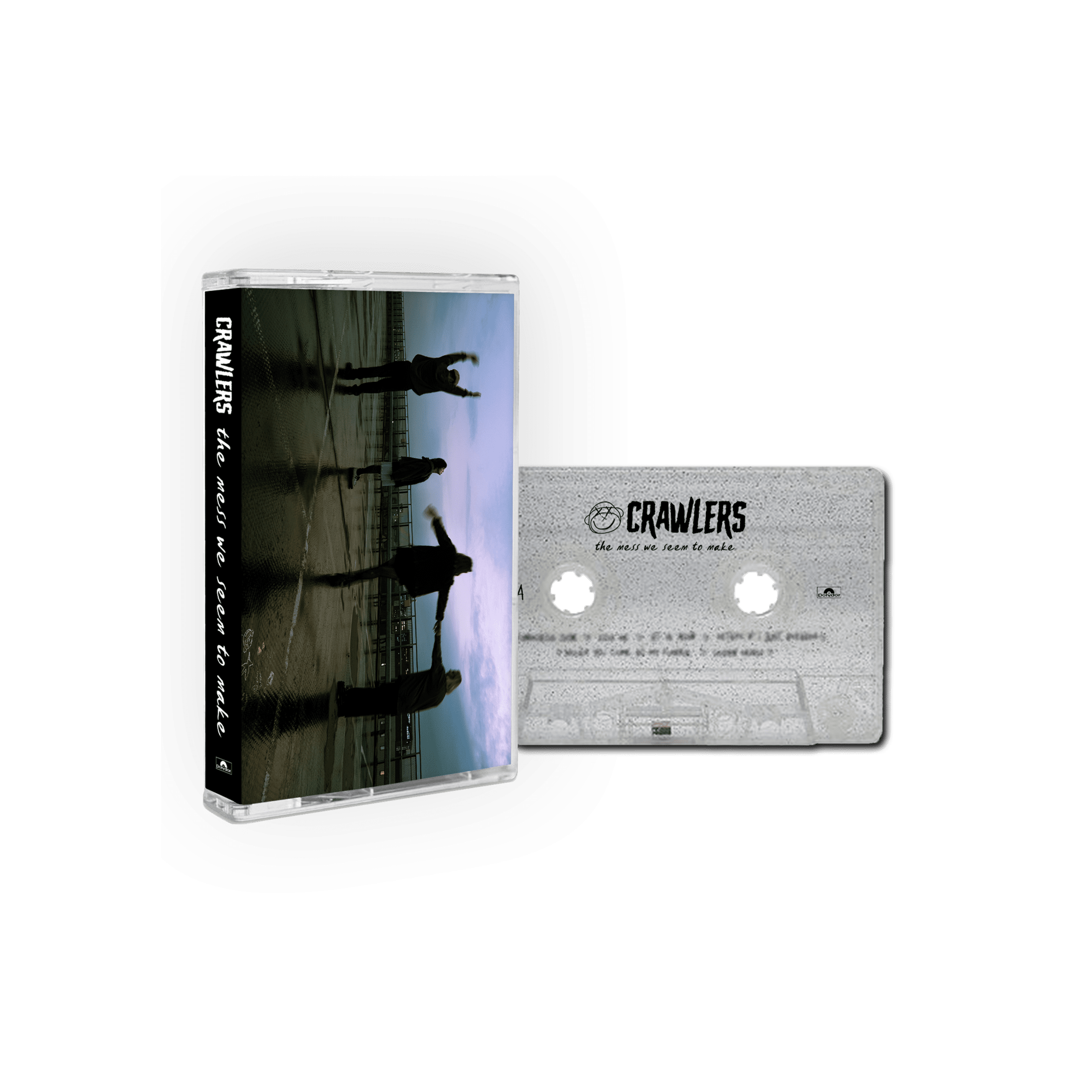 The Mess We Seem To Make Silver Glitter Cassette