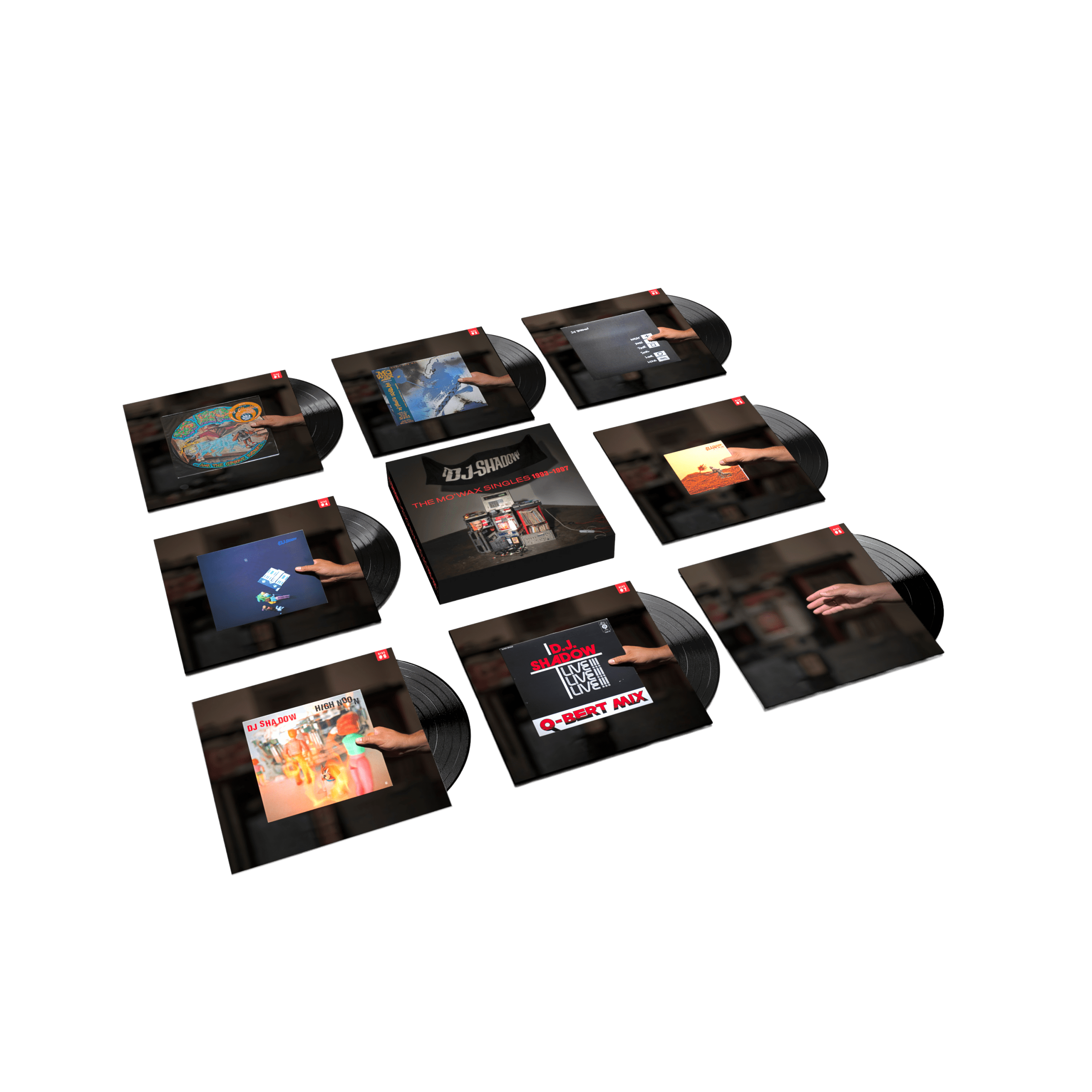 The Mo’Wax Singles 1993 -1997: 8LP Boxset