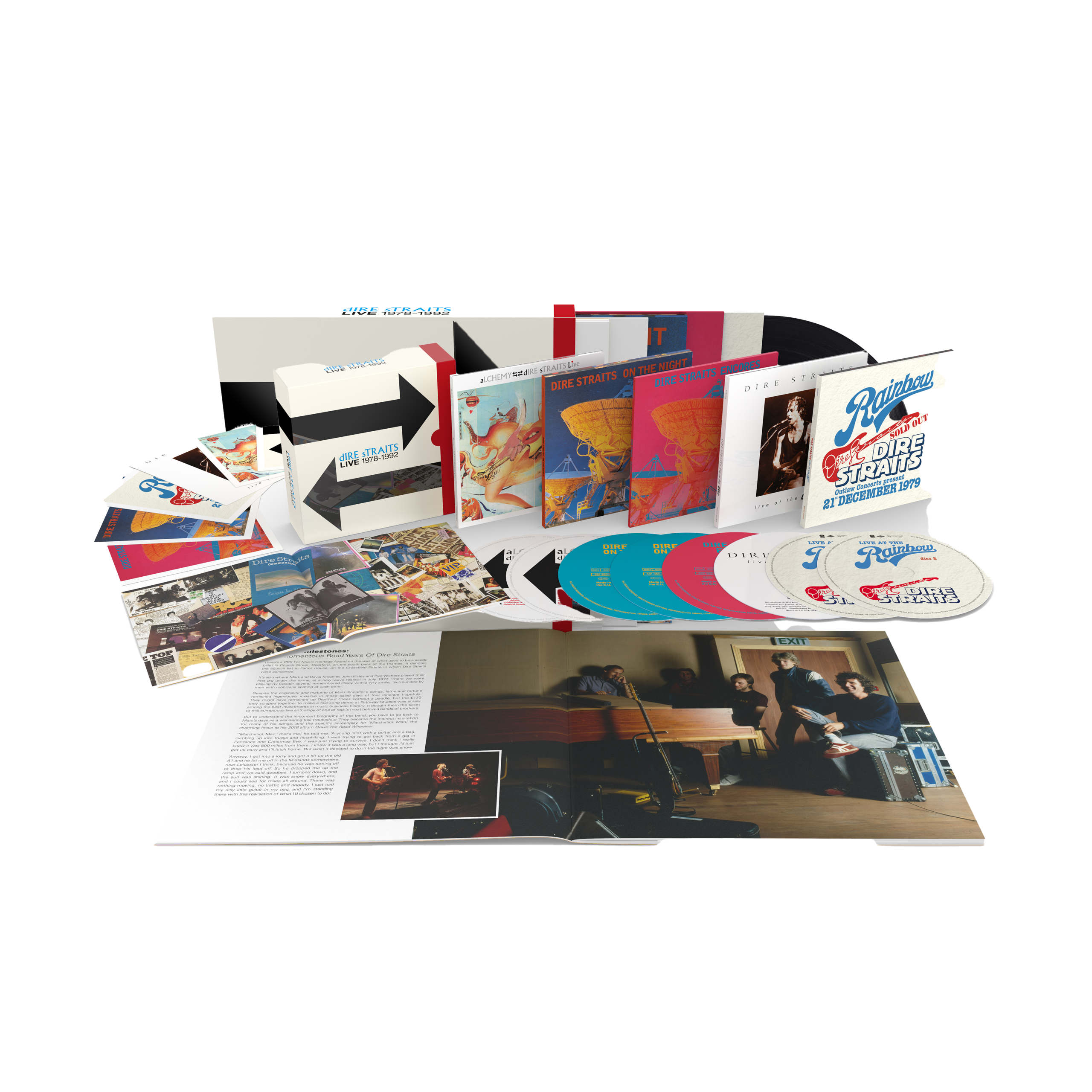The Live Albums 1978-1992: 8CD Box Set