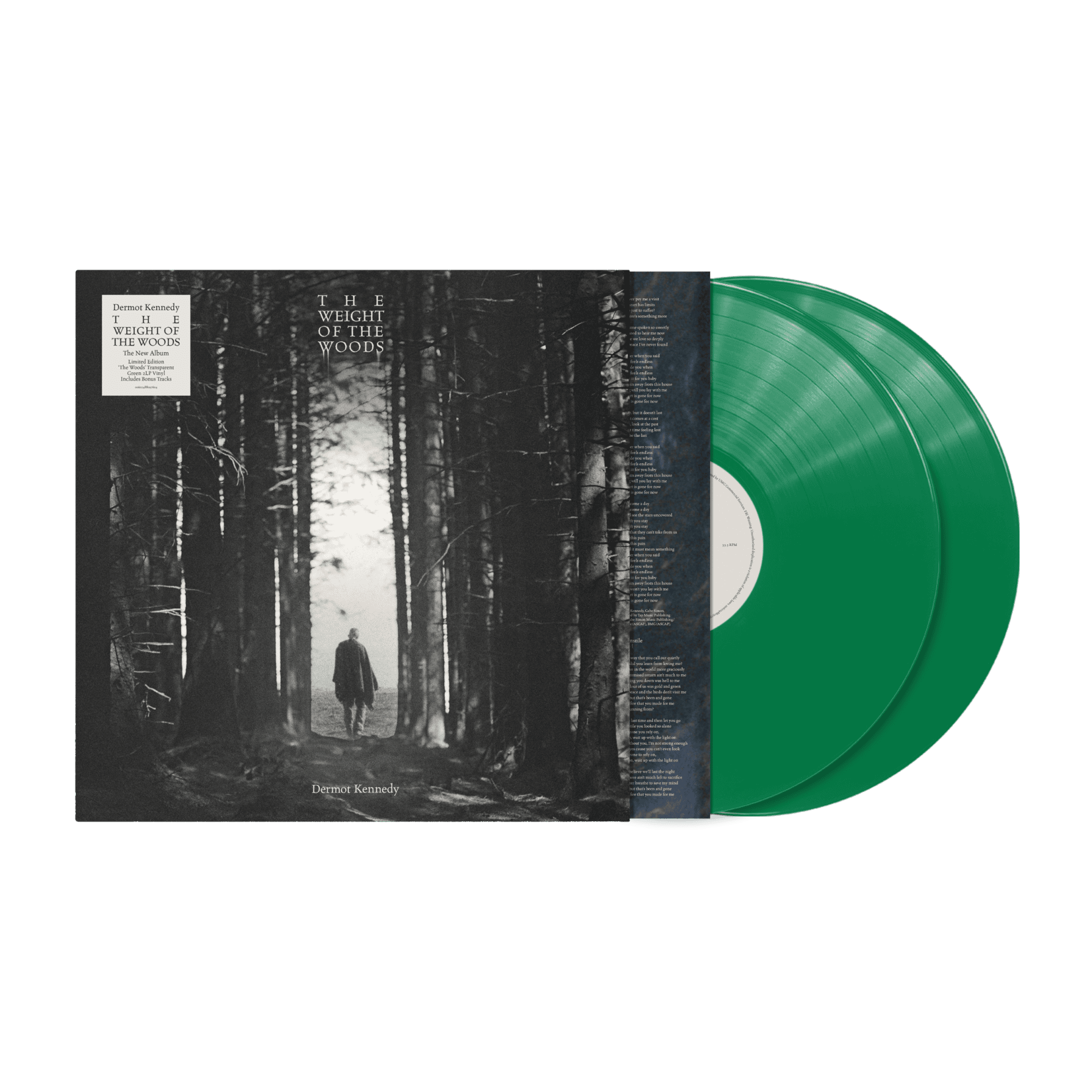 The Weight of the Woods: "The Woods" Transparent Green Vinyl