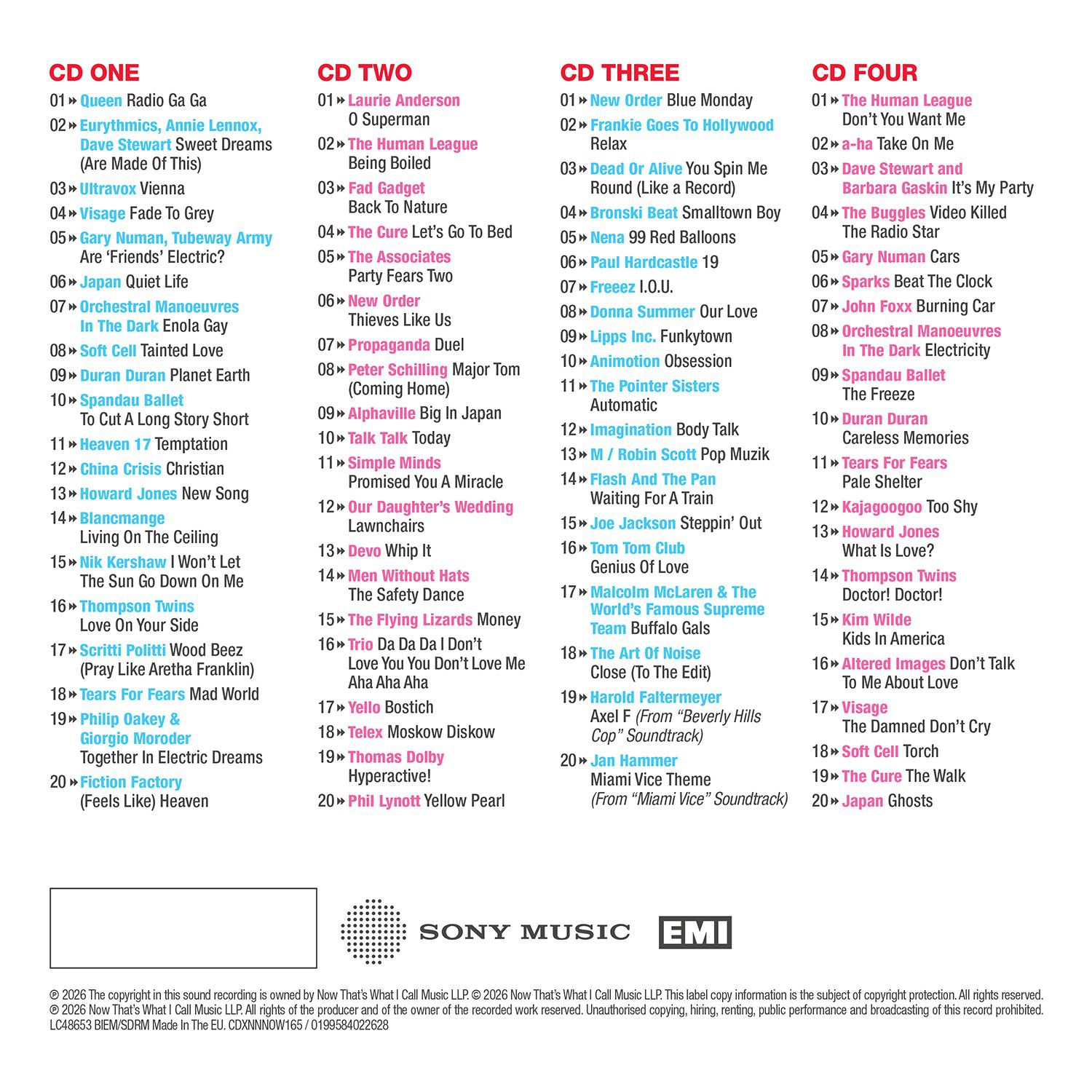 NOW That's What I Call An Era - (FEELS LIKE) HEAVEN: 1978-1985 (Special Edition 4CD) - Image 2