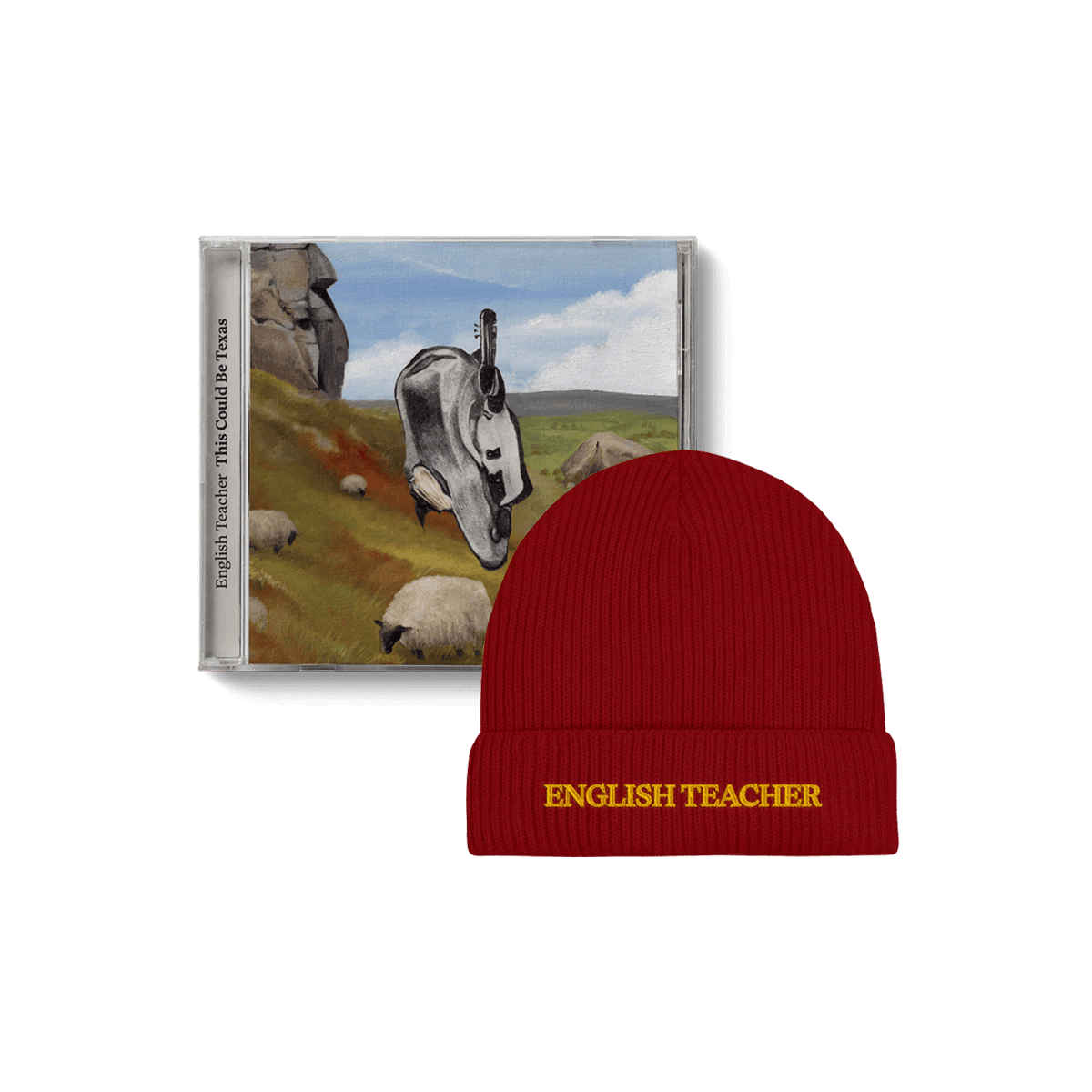 This Could Be Texas: CD, Beanie + Signed Art Card