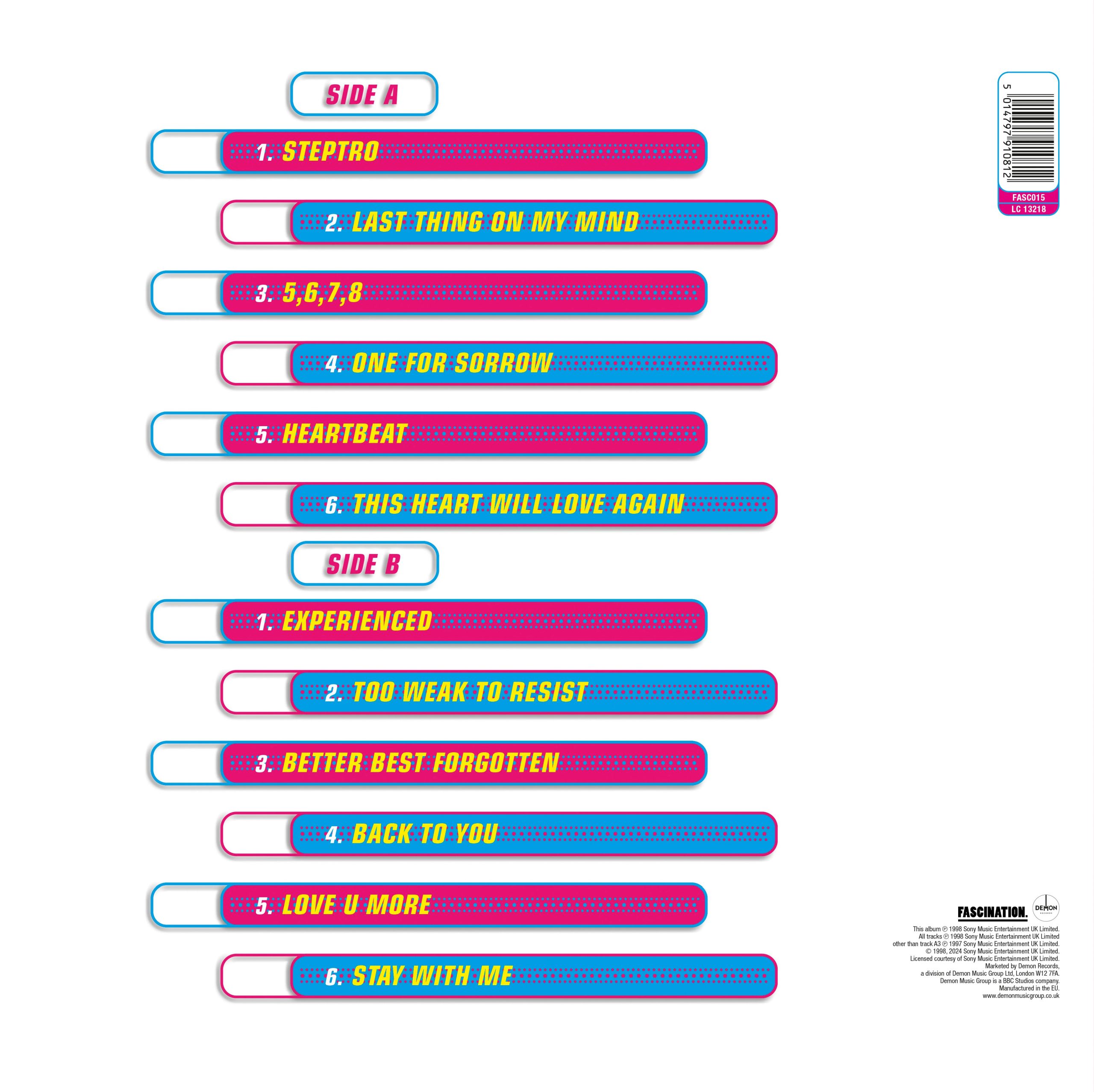 Step One: Limited Neon Magenta Vinyl LP - Image 3