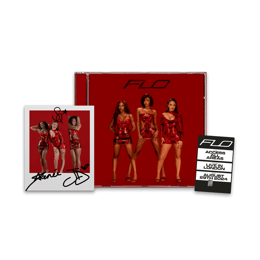 Access All Areas: CD, Credit Card Sticker + Signed Photo Card