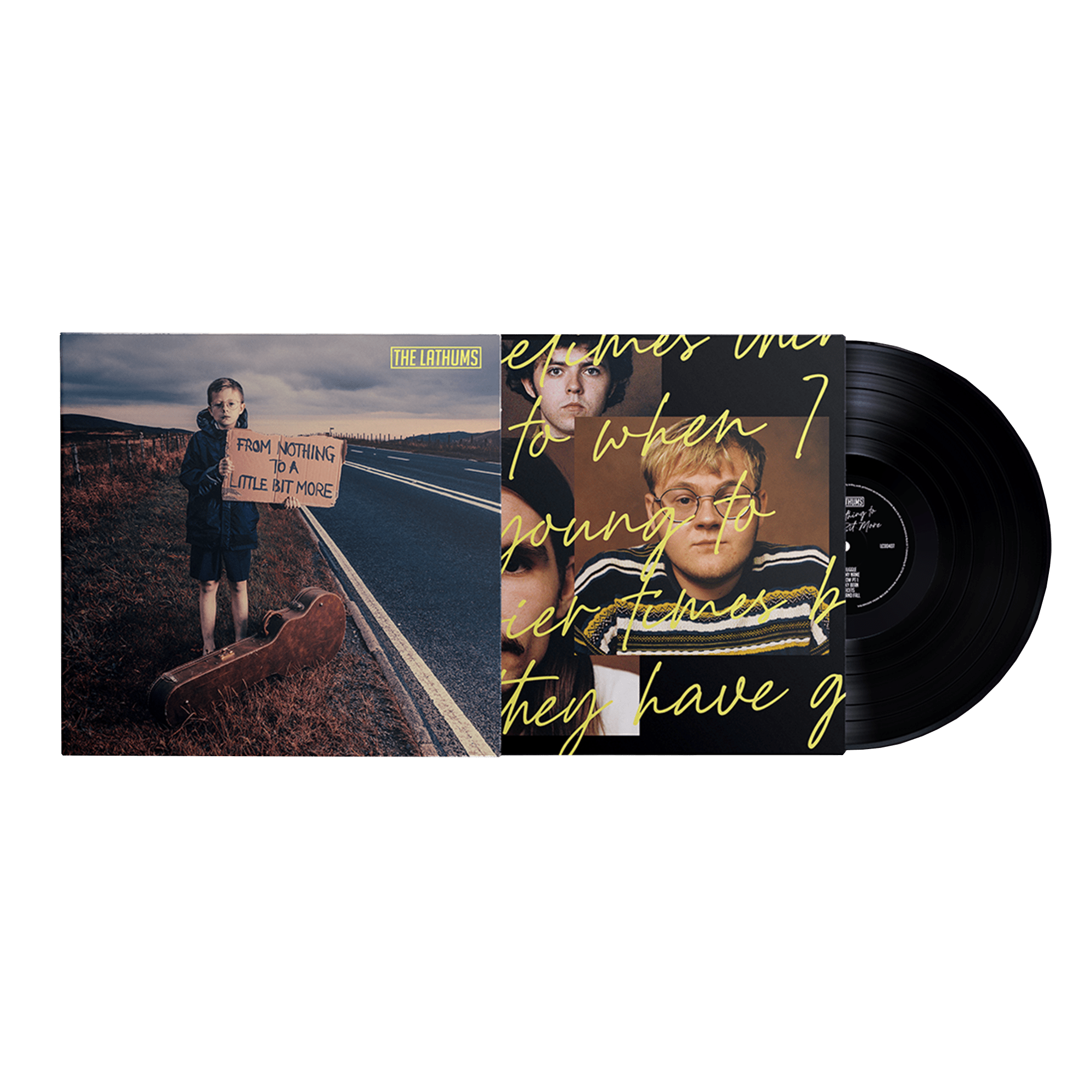 From Nothing To A Little Bit More: Standard Black LP