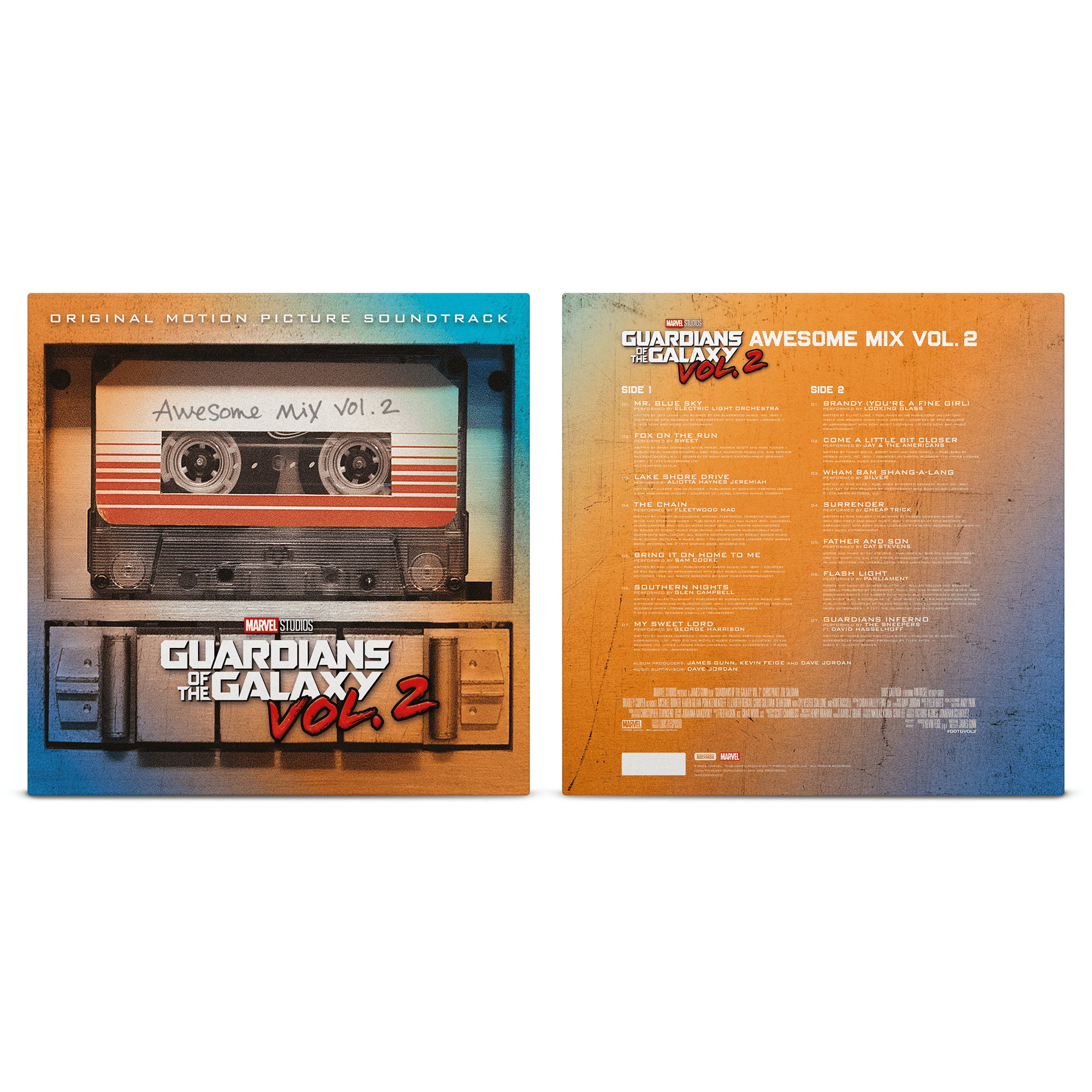 Guardians Of The Galaxy - Awesome Mix Vol. 2: Limited Colour Vinyl LP - Image 2