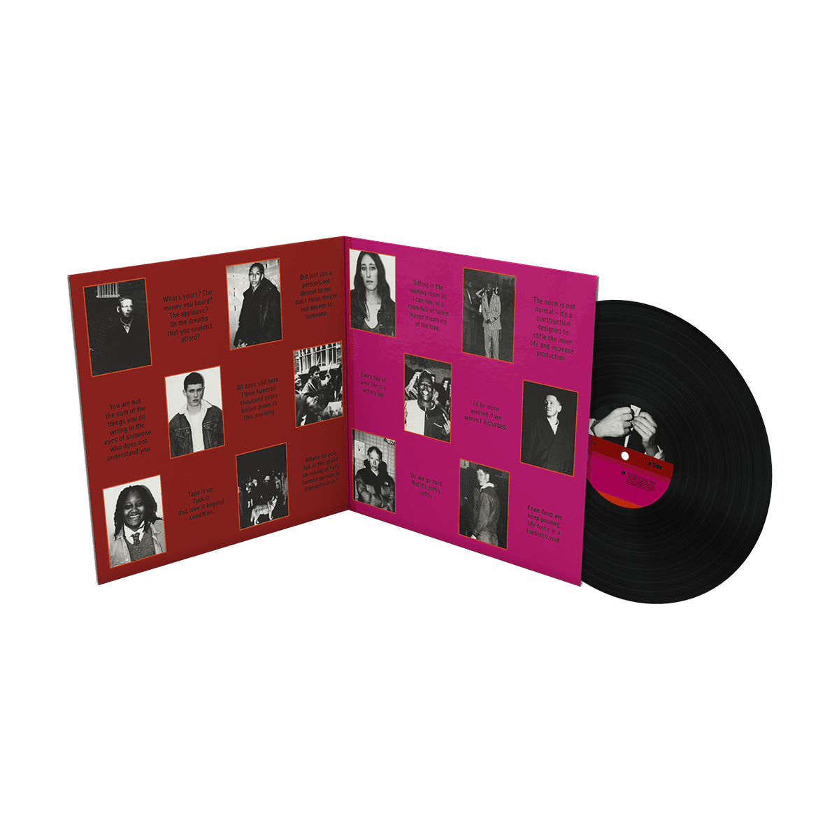 Self Titled: Recycled Black LP - Image 3