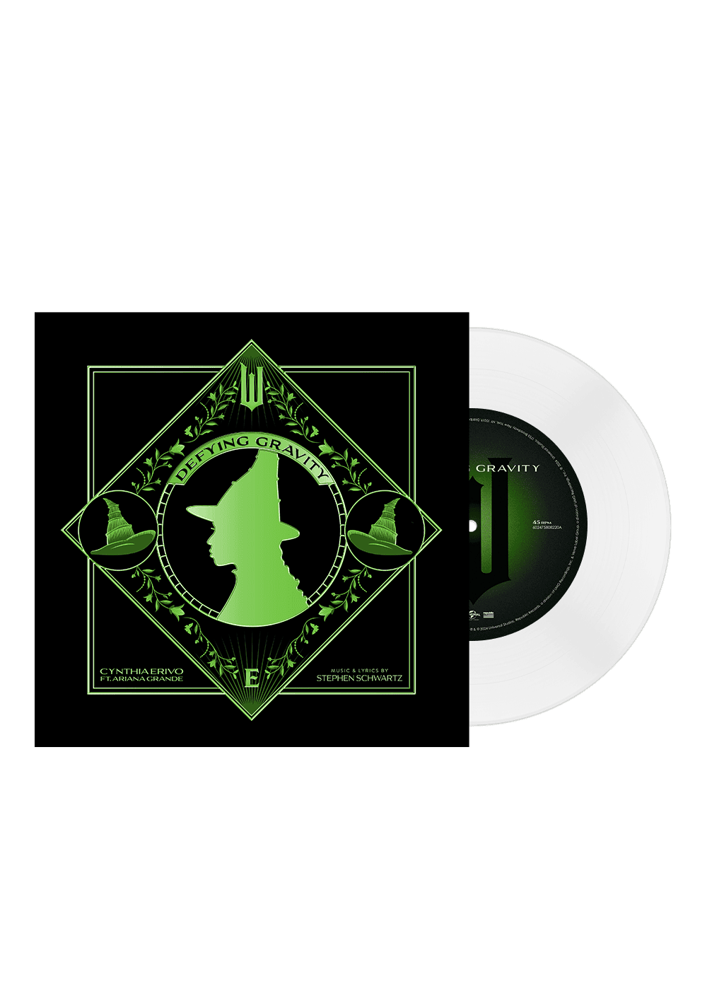 Cynthia Erivo ft. Ariana Grande - Defying Gravity (Clear Vinyl) 7”