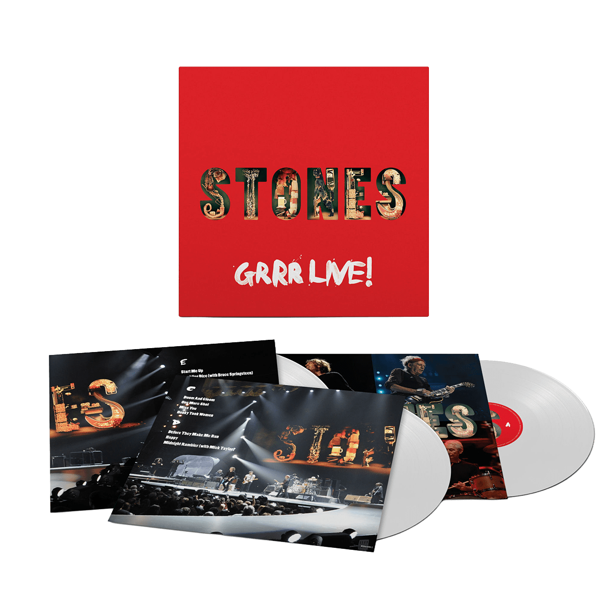 GRRR Live! Limited Edition White Vinyl 3LP