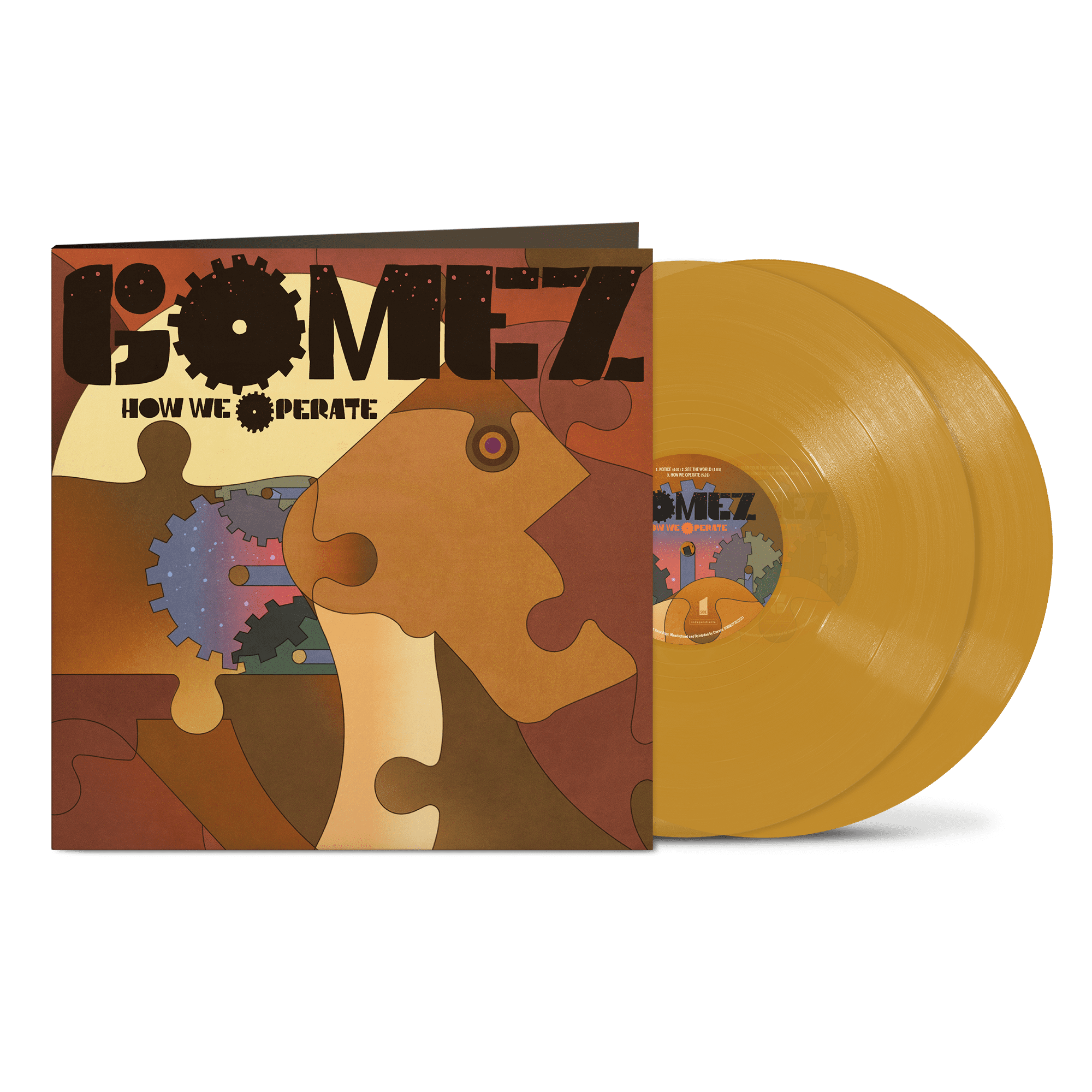 How We Operate: Limited Translucent Amber Vinyl 2LP [NAD24]