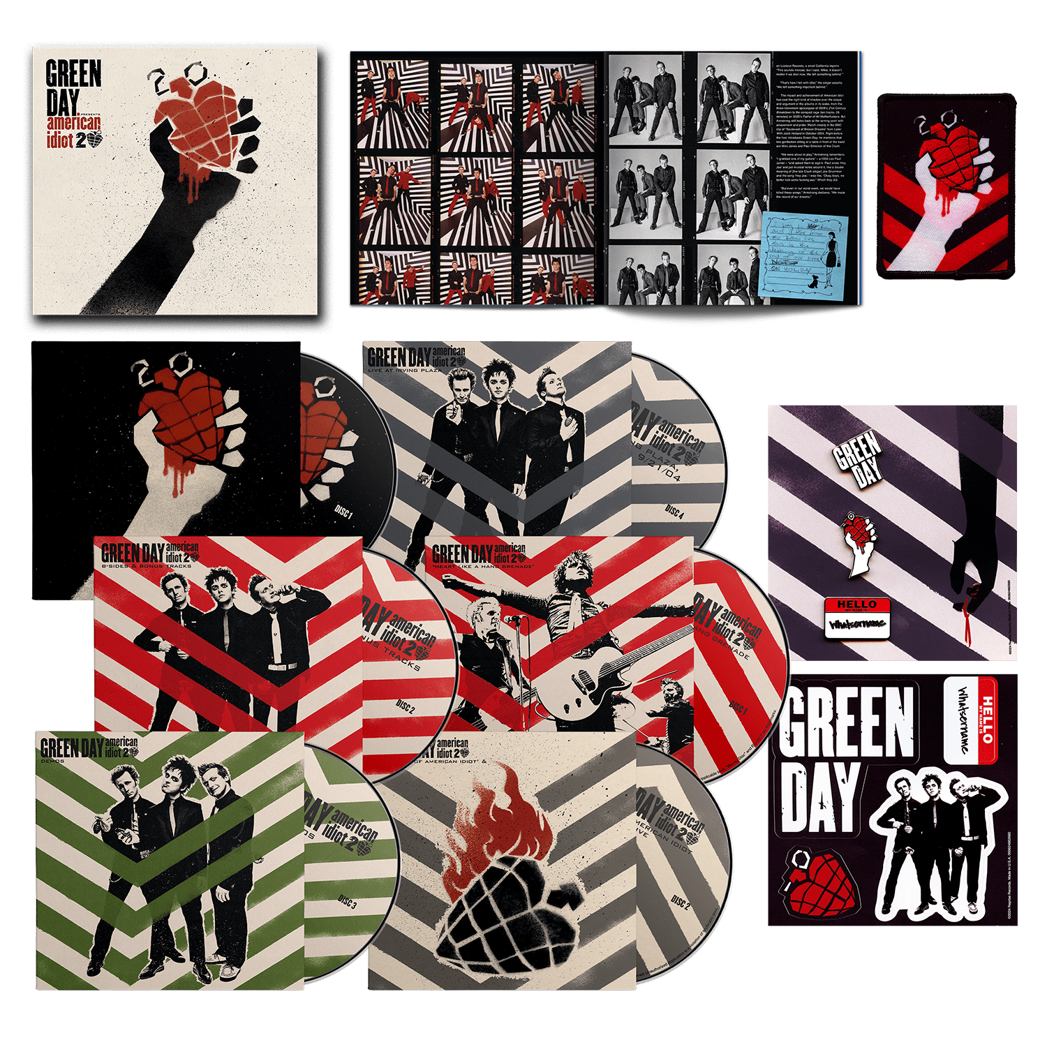 American Idiot (20th Anniversary Edition): Limited Super Deluxe 4CD + 2 Blu-Ray Box Set