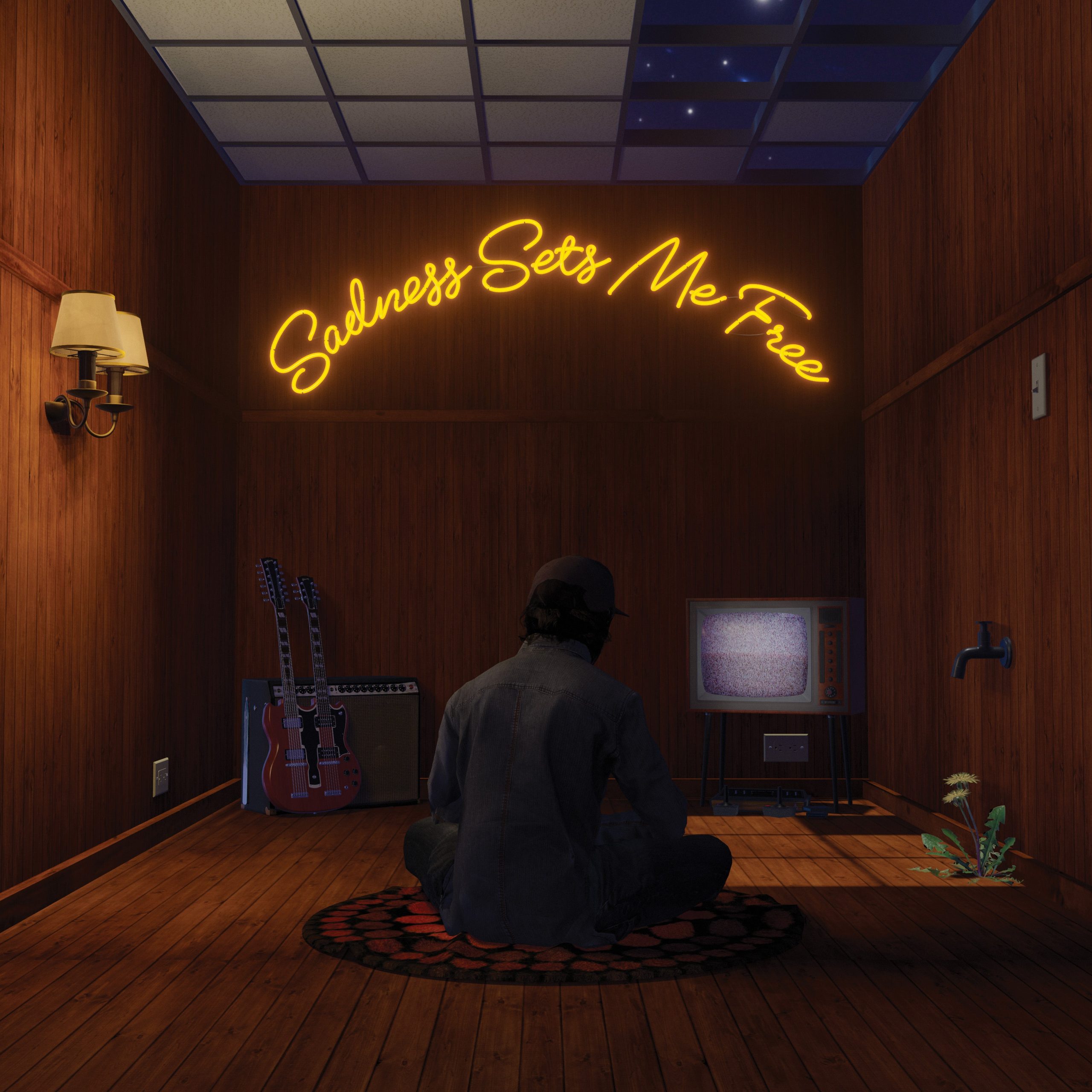 Sadness Sets Me Free: Limited Blackberry Vinyl LP (w/ Split Door Sleeve) - Image 2