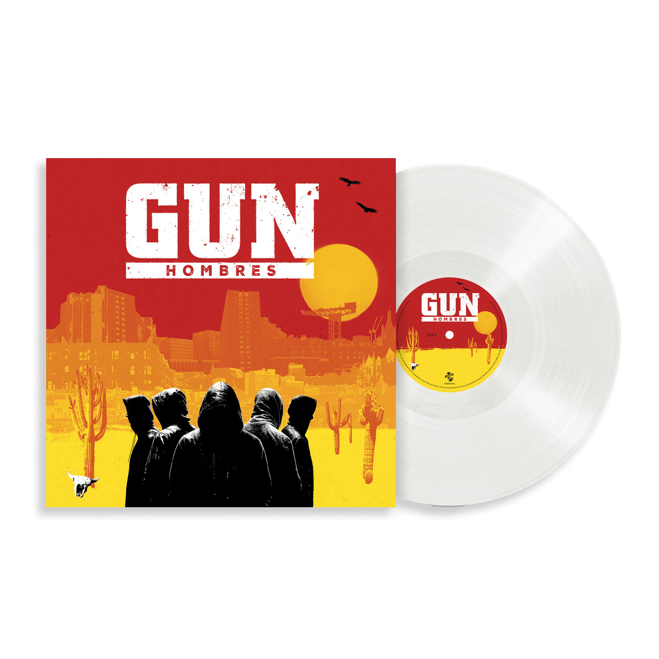 Hombres: White Vinyl LP + Exclusive Signed Print - Image 3