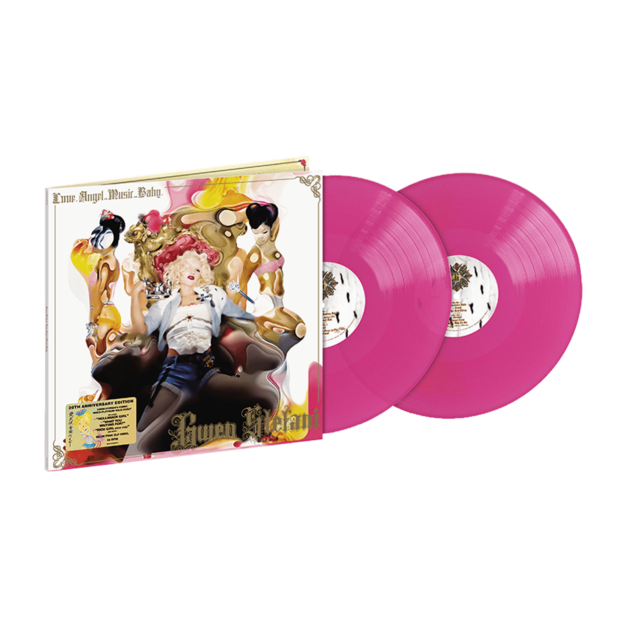 Love. Angel. Music. Baby. (20th Anniversary Edition): Pink Vinyl 2LP