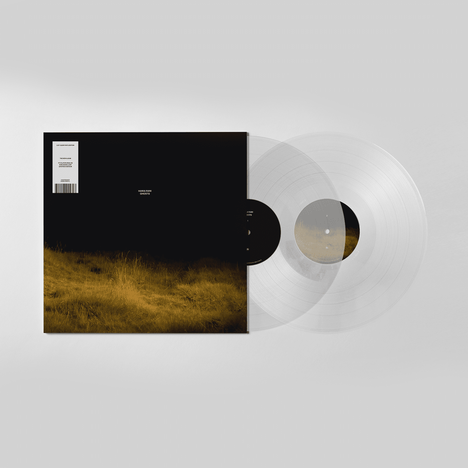 Ghosts: Limited Transparent Clear Vinyl 2LP