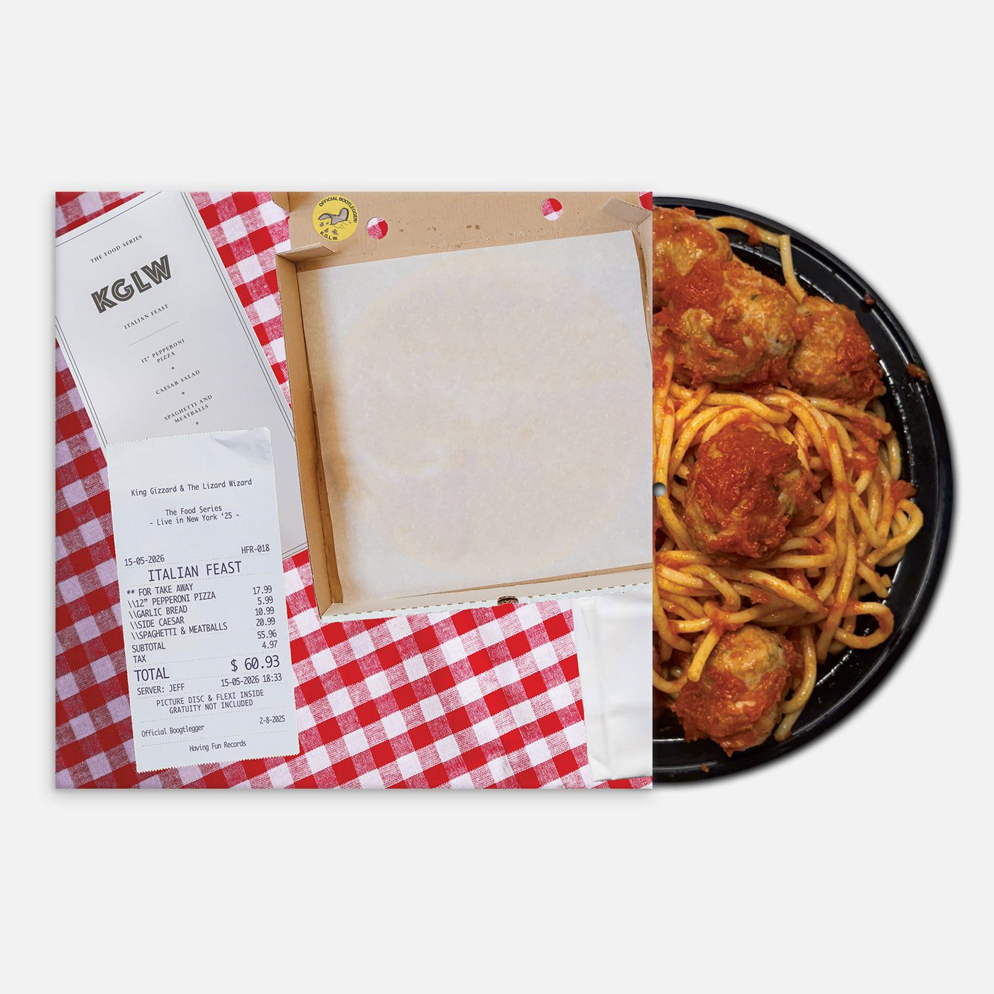 Italian Feast Italian Feast Pizza & Spaghetti Meatballs Picture Disc Deluxe Edition