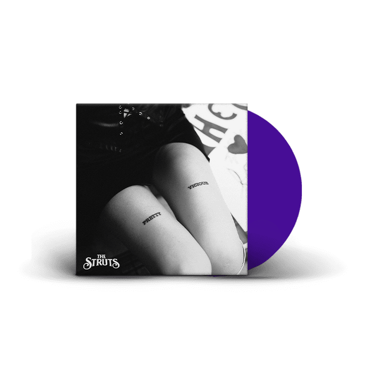Pretty Vicious: Limited Purple Vinyl LP & Exclusive Signed Print