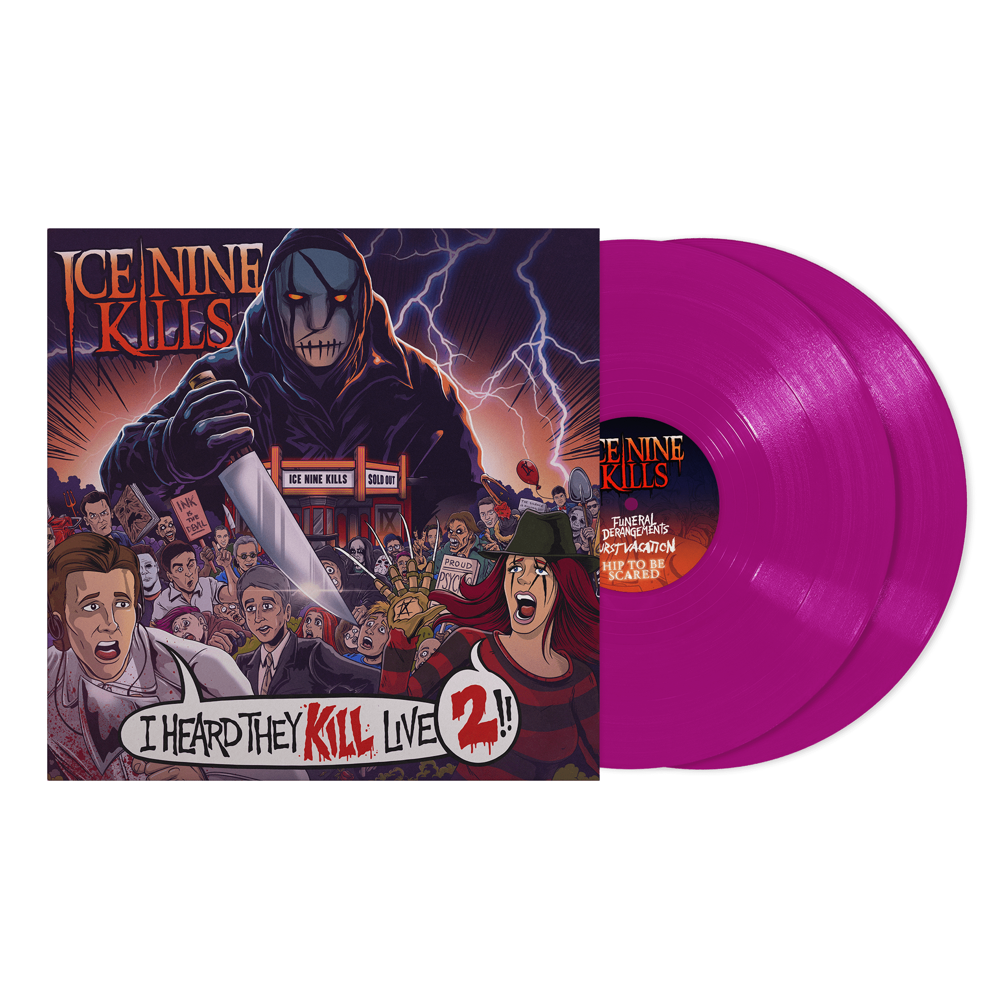 I HEARD THEY KILL LIVE 2: Violet Vinyl 2LP