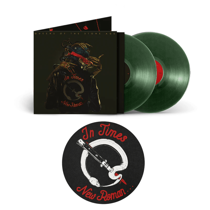 In Times New Roman... Opaque Green Vinyl 2LP + Slipmat