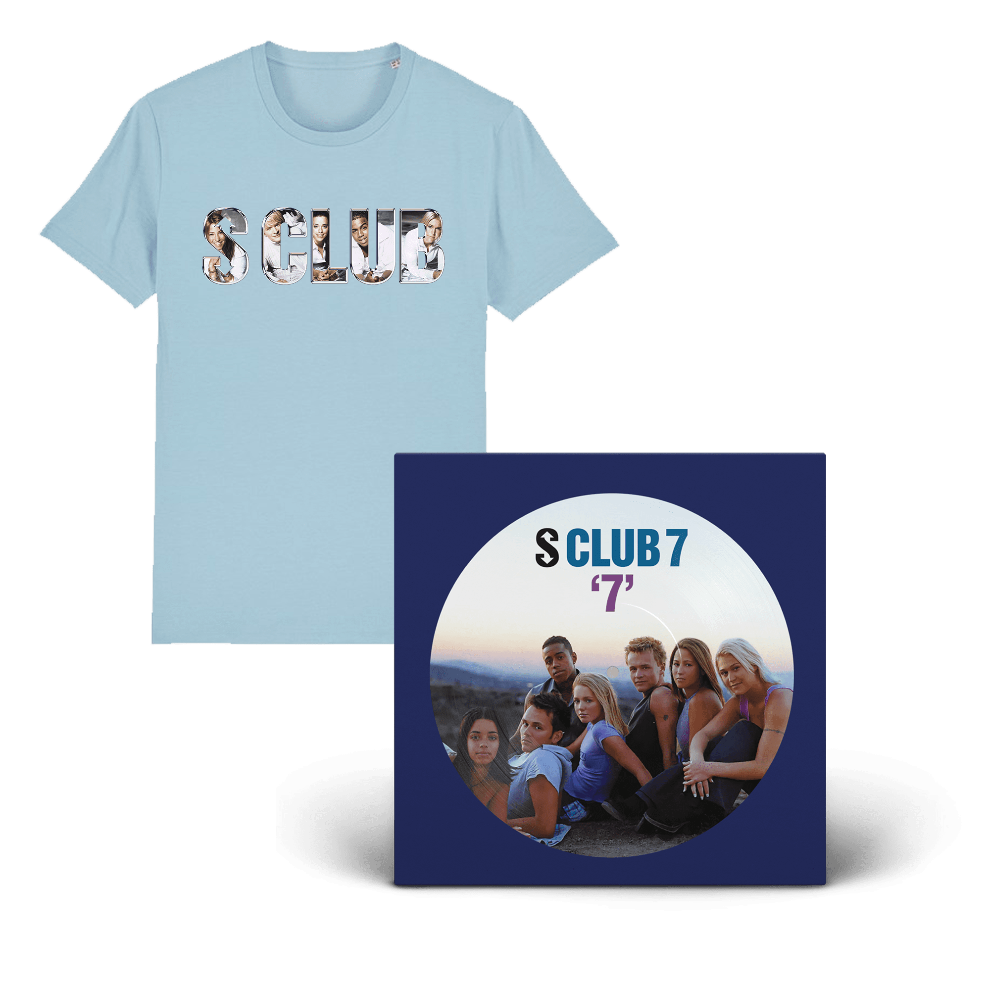 7: Picture Disc Vinyl LP + Chrome T-Shirt