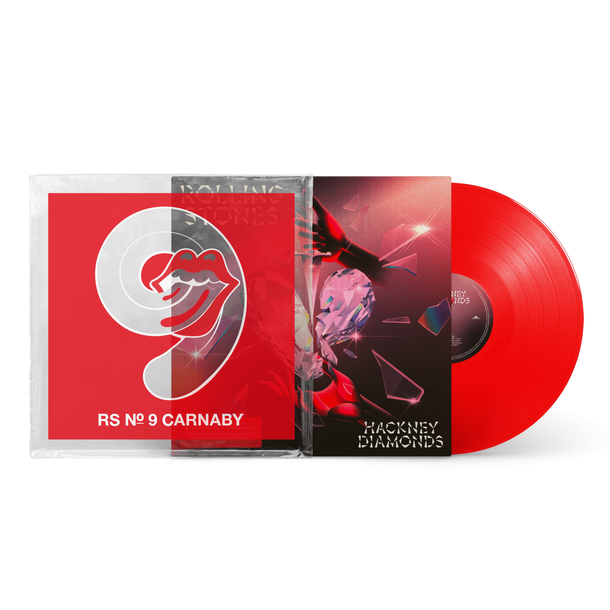 Hackney Diamonds: Limited 'RS No. 9 Carnaby' Edition Red Vinyl LP