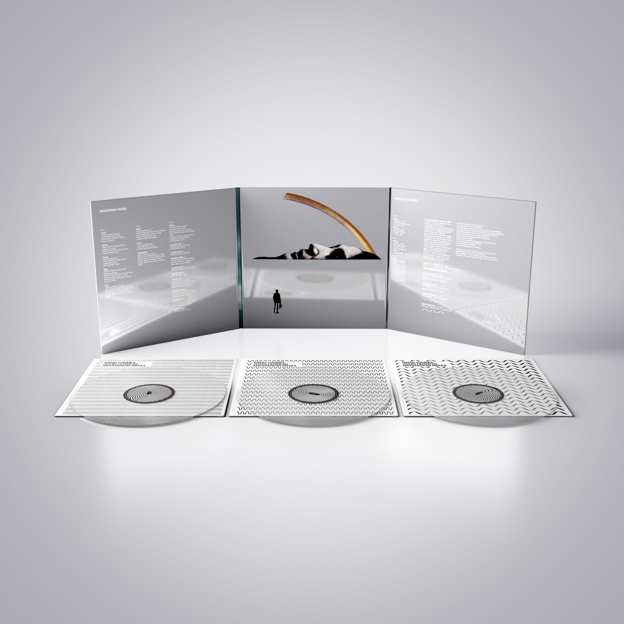 Meditation Mixes of Mind Games: Clear Vinyl 3LP