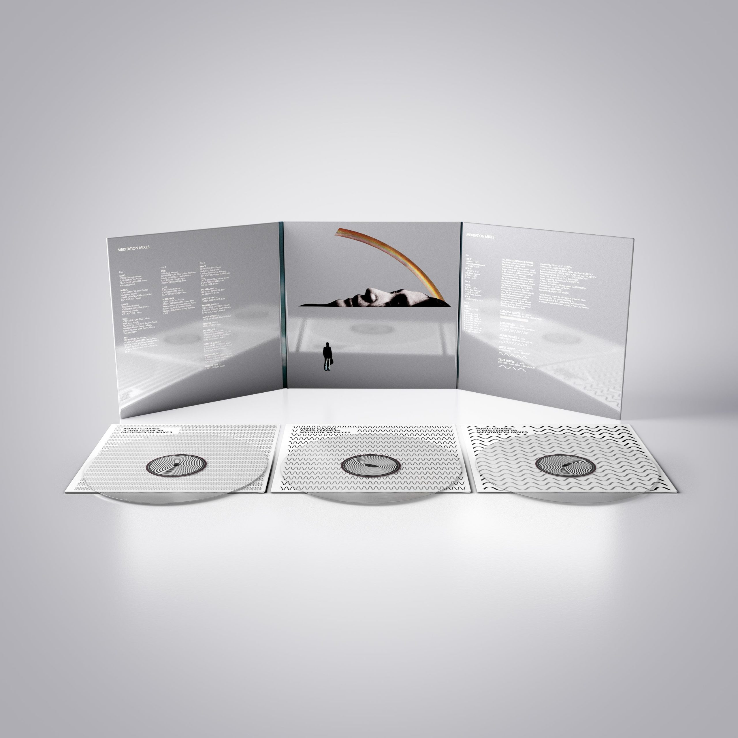 Meditation Mixes of Mind Games: Clear Vinyl 3LP