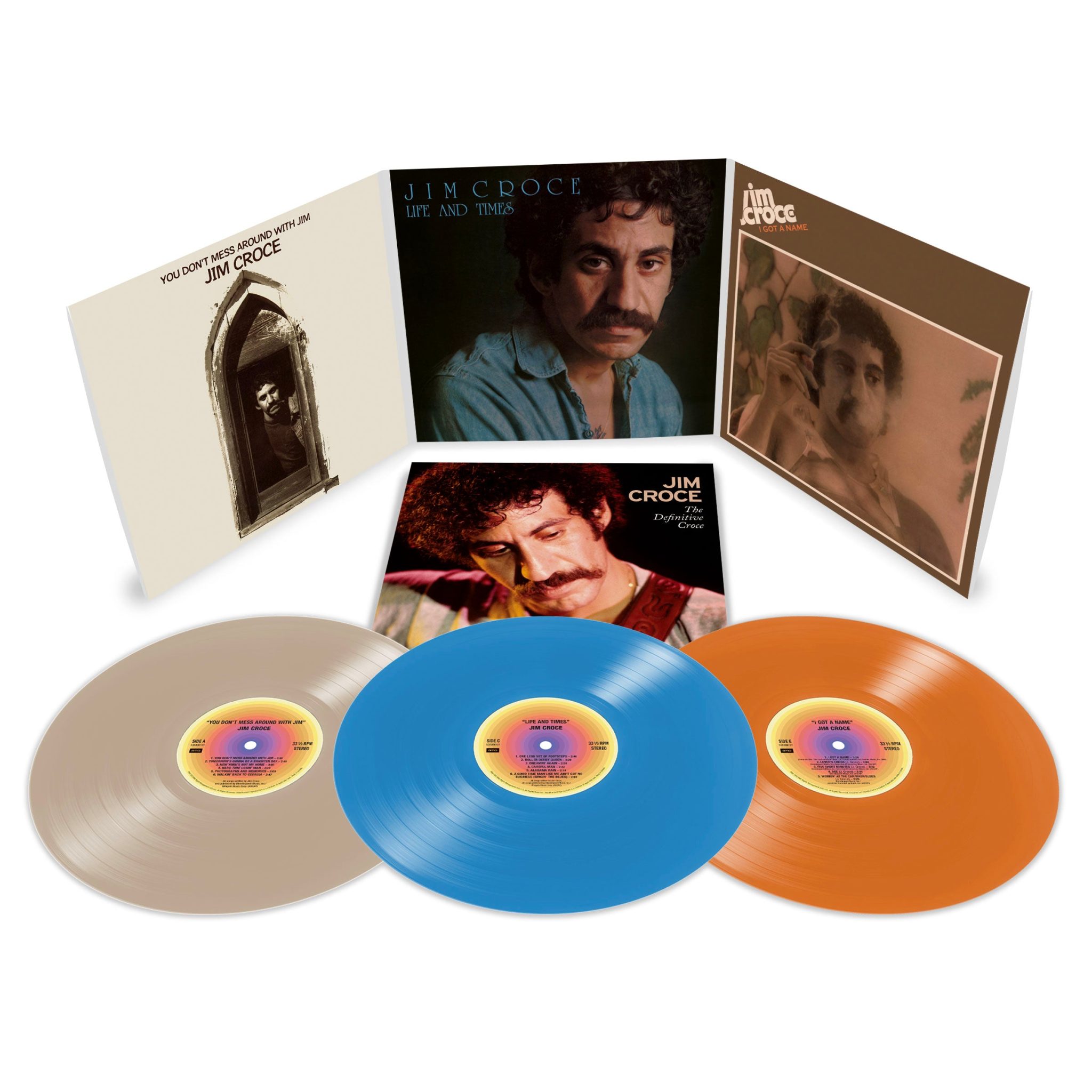 The Definitive Croce: Triple Colour VInyl 3LP Box Set