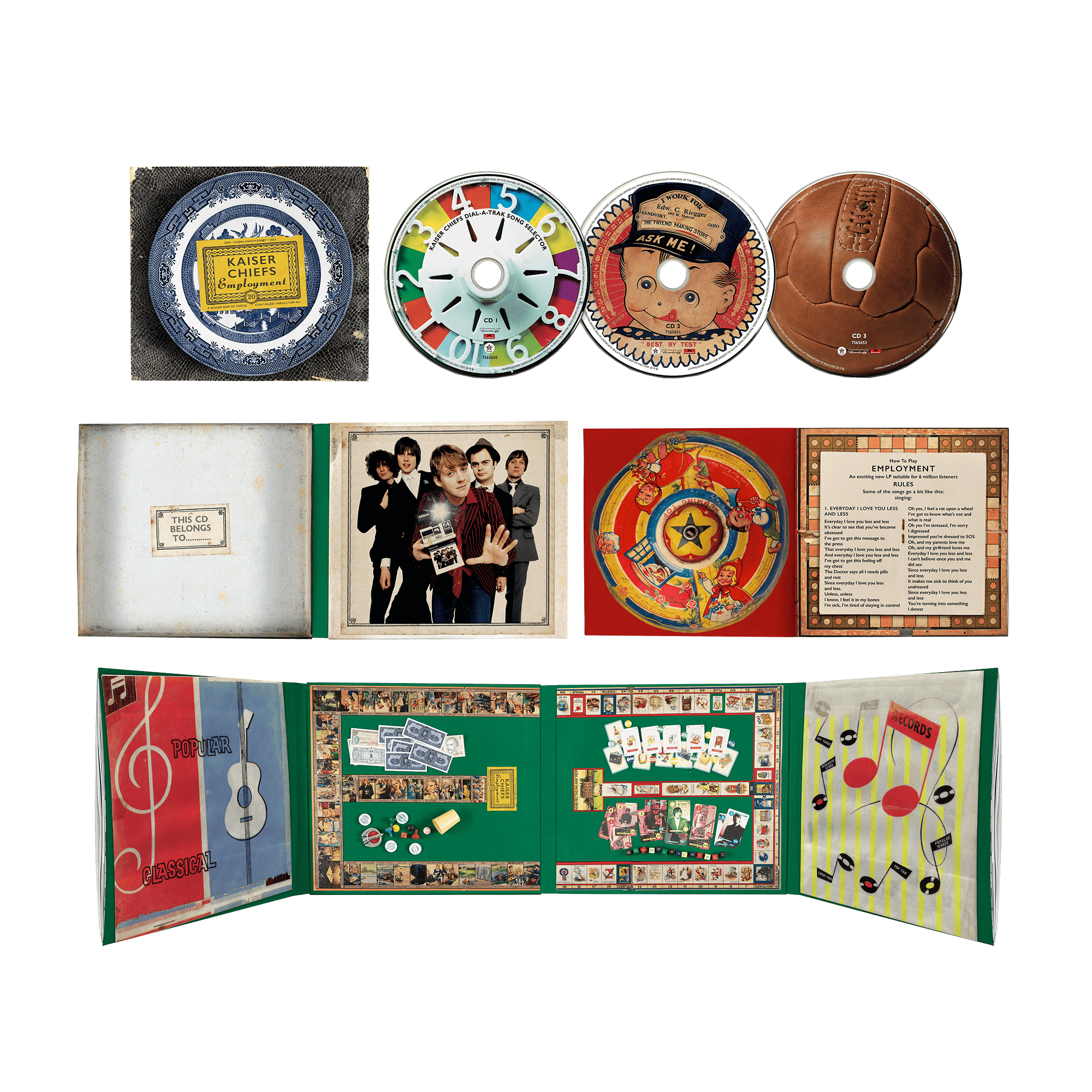 Employment 20 (China Anniversary Edition): 3CD