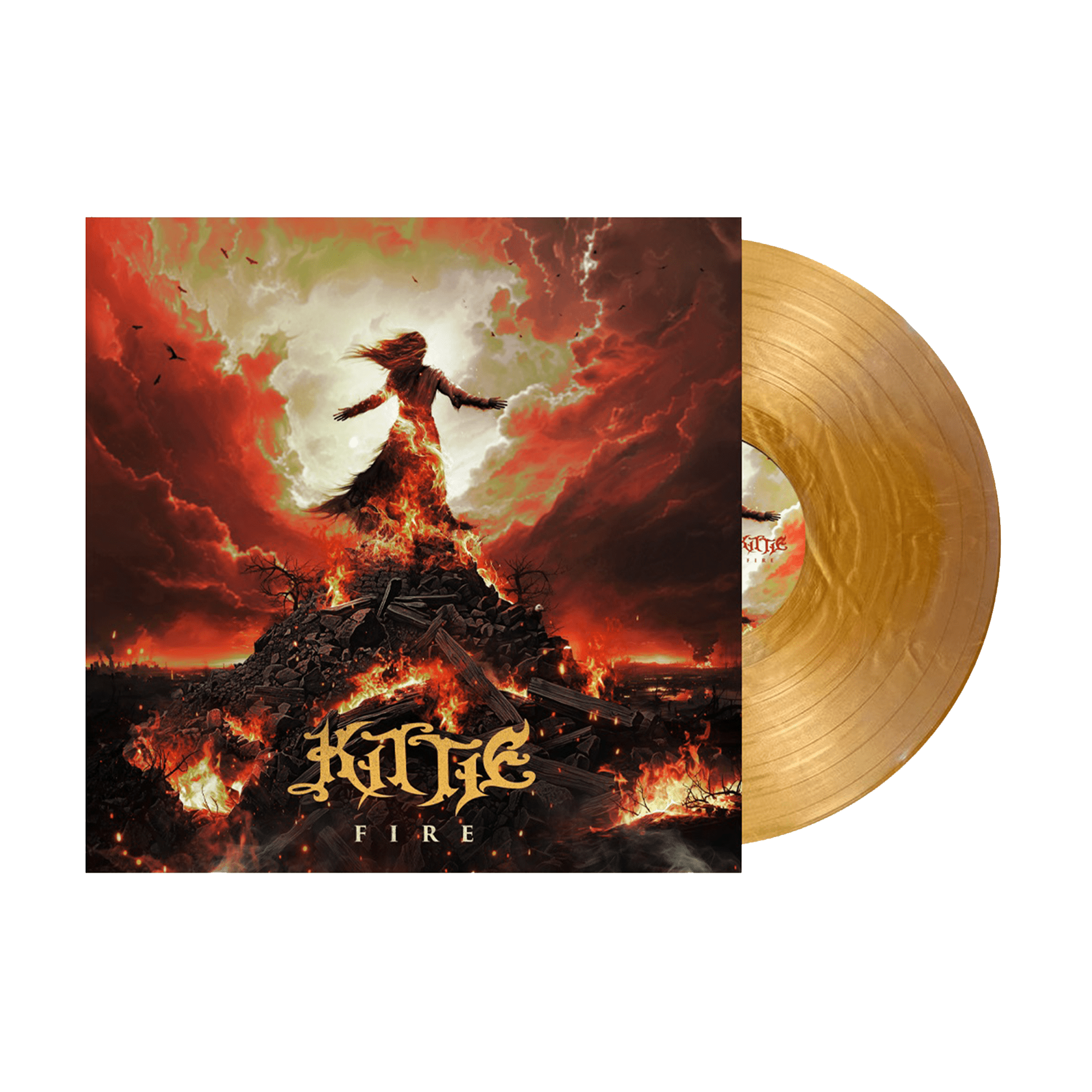 Fire: Limited Gold Nugget Vinyl LP