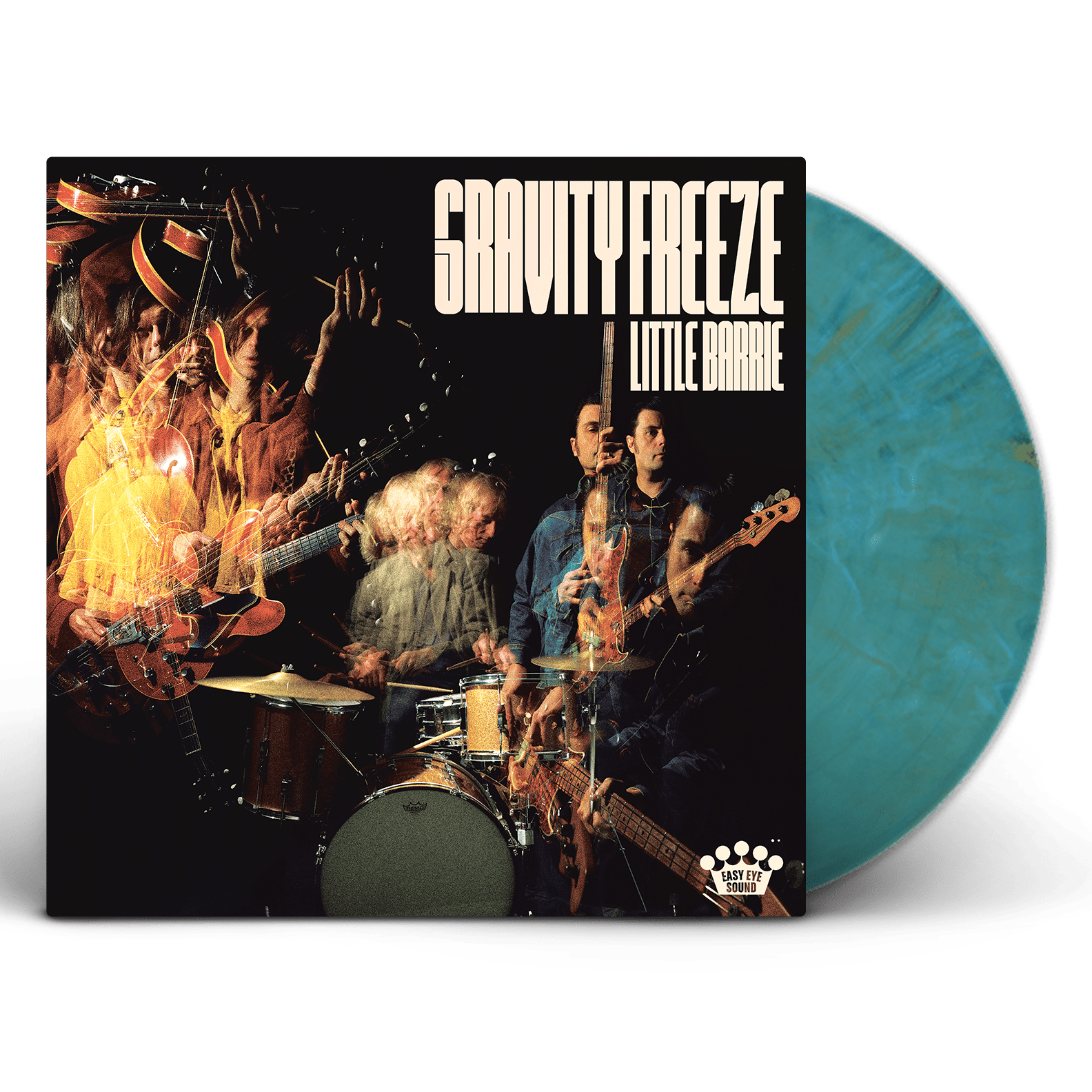Gravity Freeze: Turquoise Blend Vinyl LP