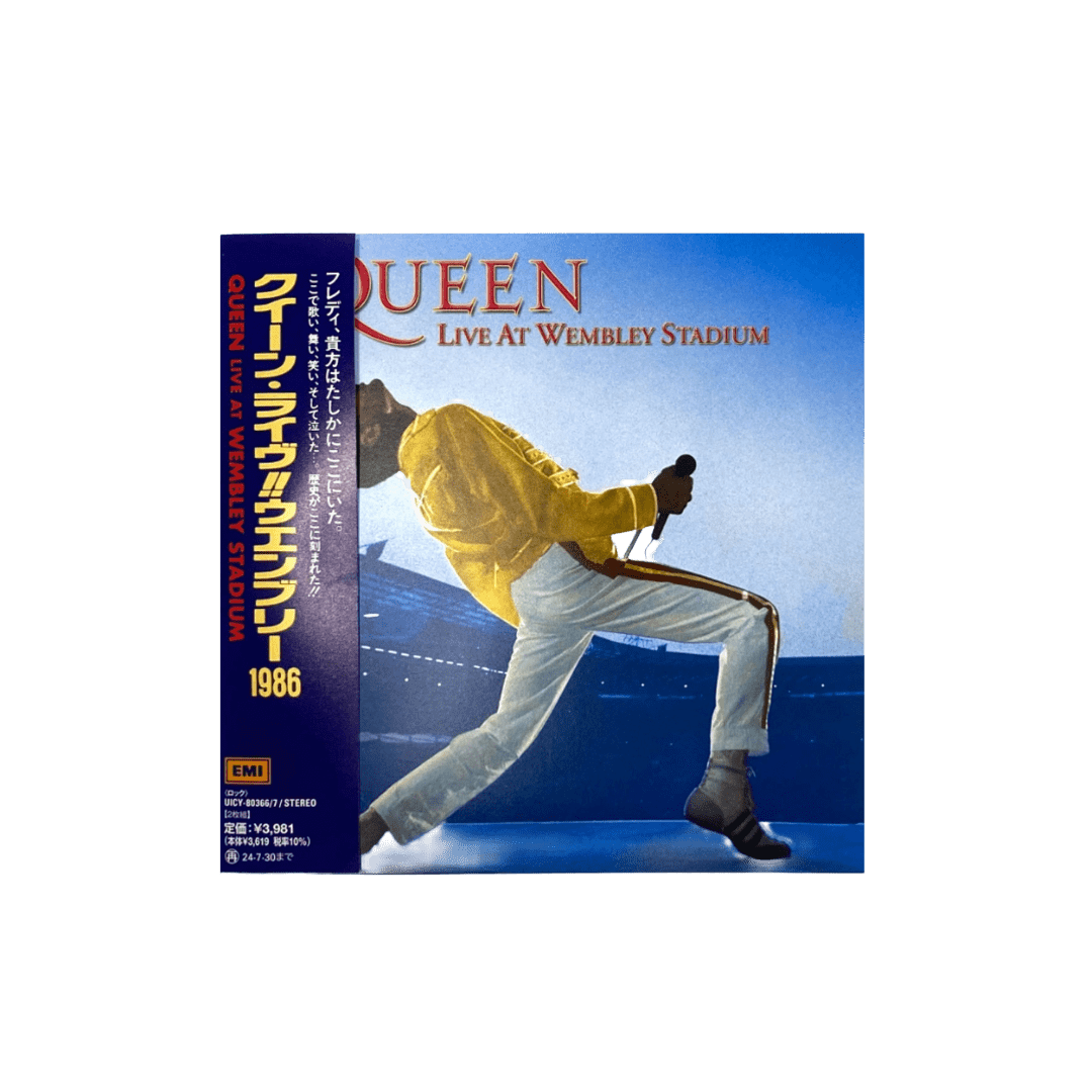 Live At Wembley Stadium Japanese CD Edition