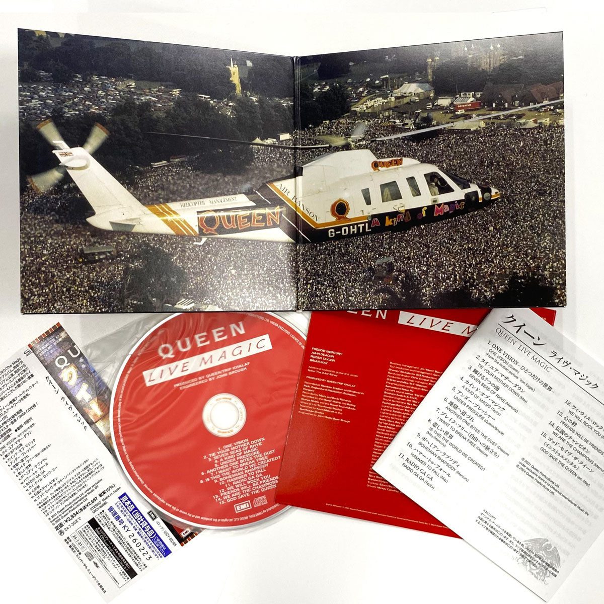 Live Magic Japanese CD Edition - Image 2