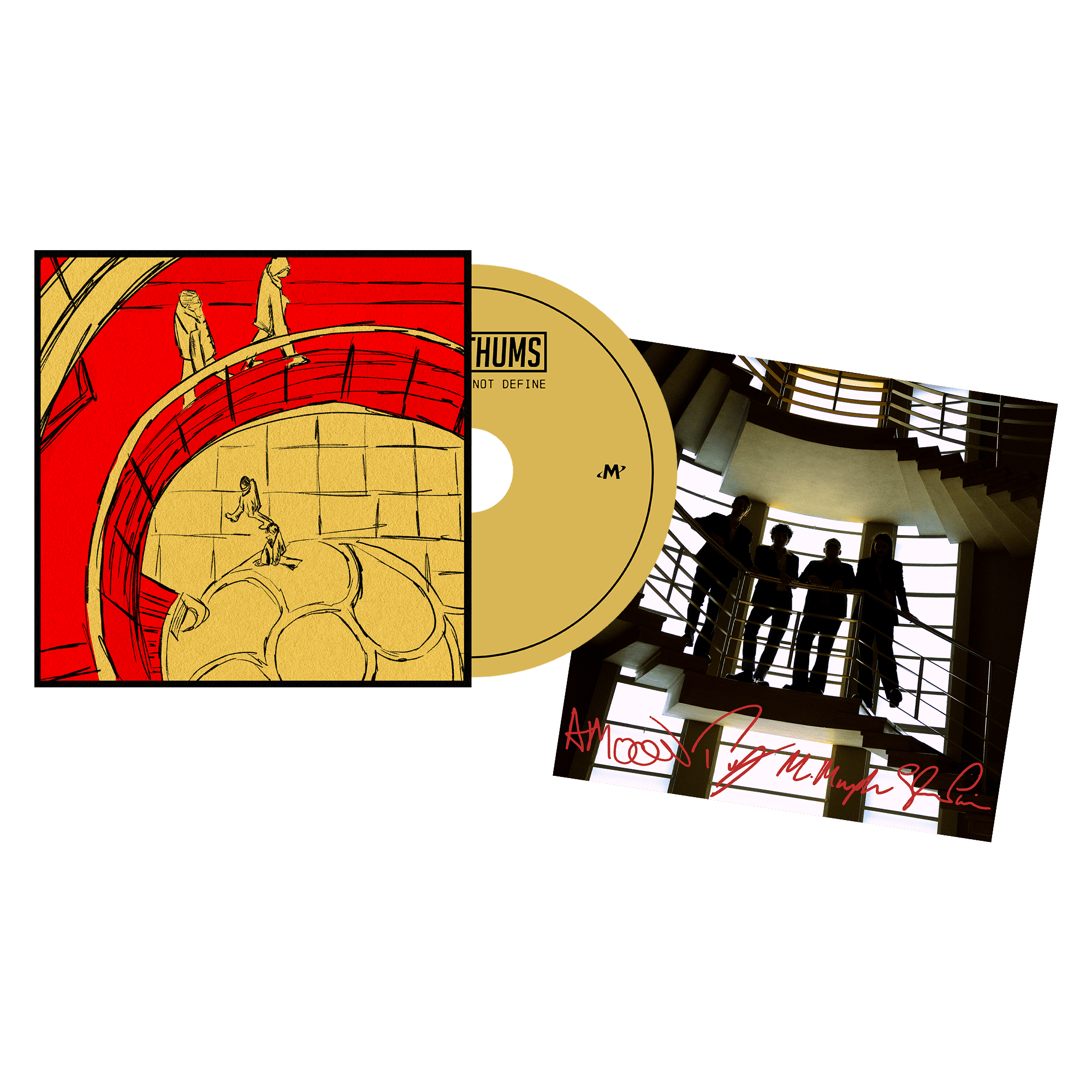 Matter Does Not Define: Acoustic CD + Signed Print - Image 2
