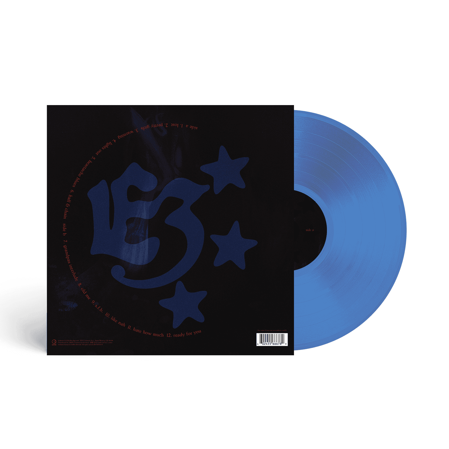 E3: Translucent Cobalt Vinyl LP - Image 2