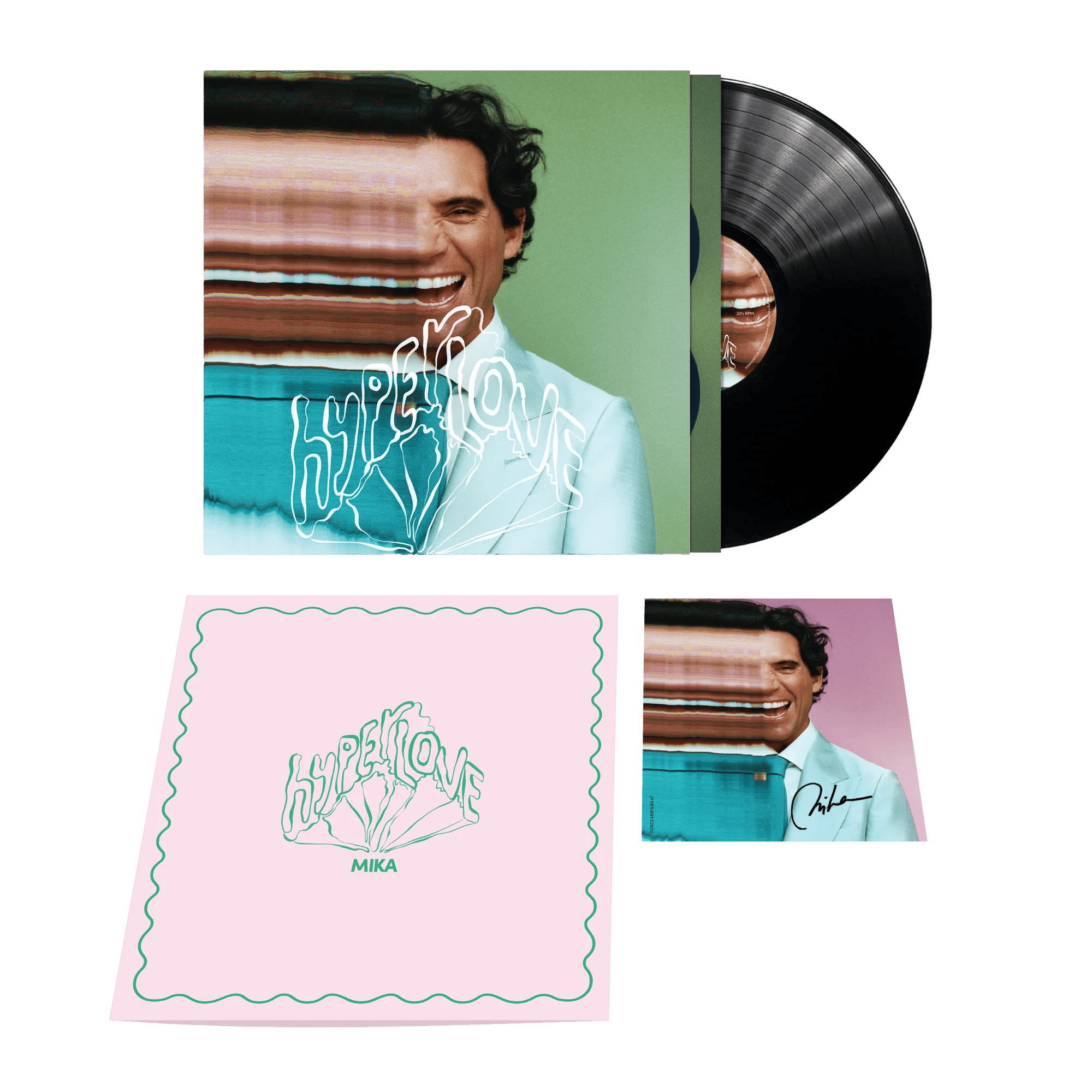 Hyperlove LP + Signed Art Card