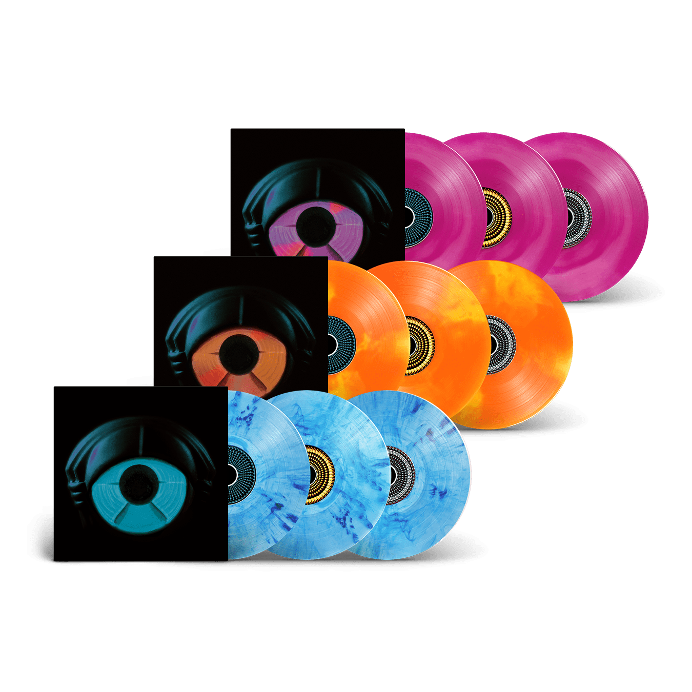 Circuital (Deluxe Edition: Pink, Orange or Blue Lucky Dip Vinyl 3LP