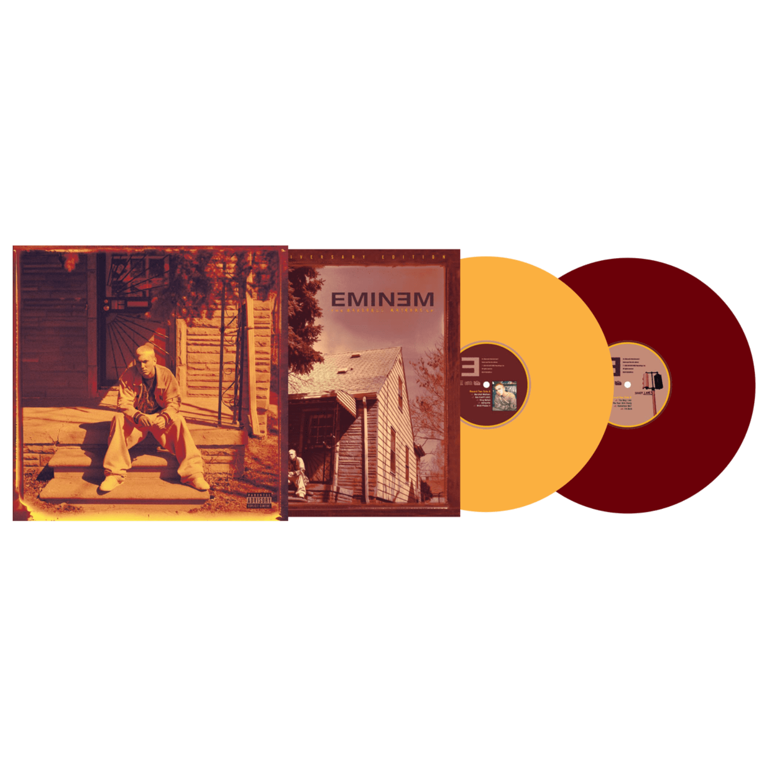 The Marshall Mathers LP (25th Anniversary) (Red/Yellow Vinyl + Poster)