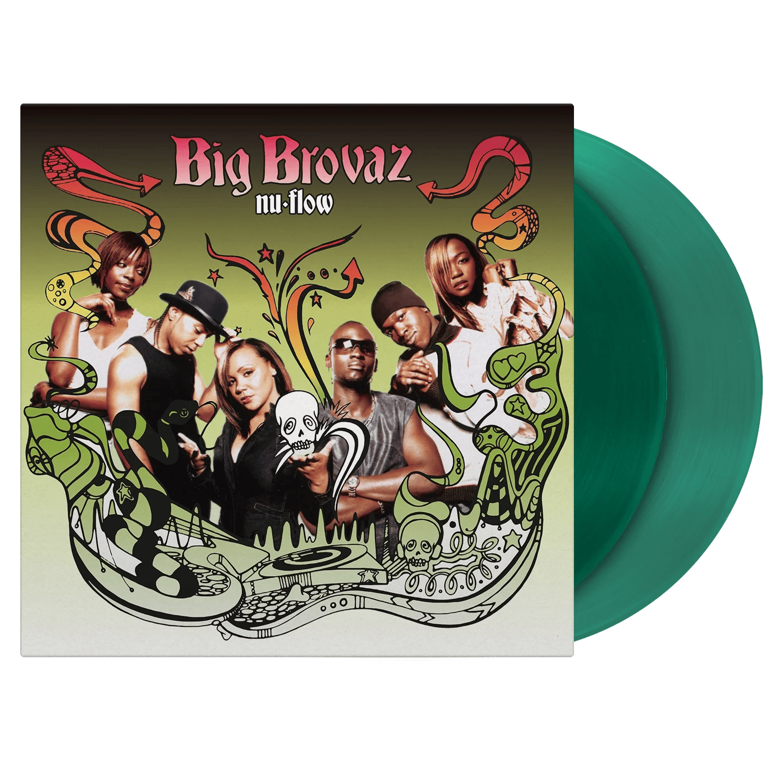 Nu Flow: Translucent Green Vinyl 2LP