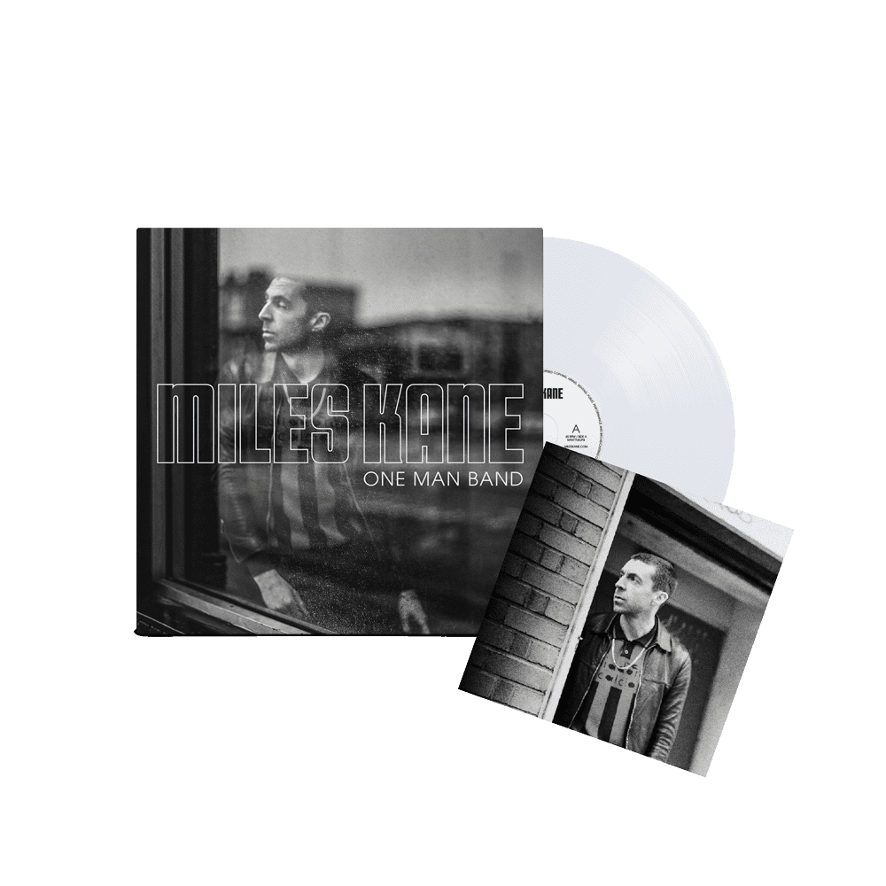One Man Band: Limited Transparent Clear Vinyl LP + Signed Print