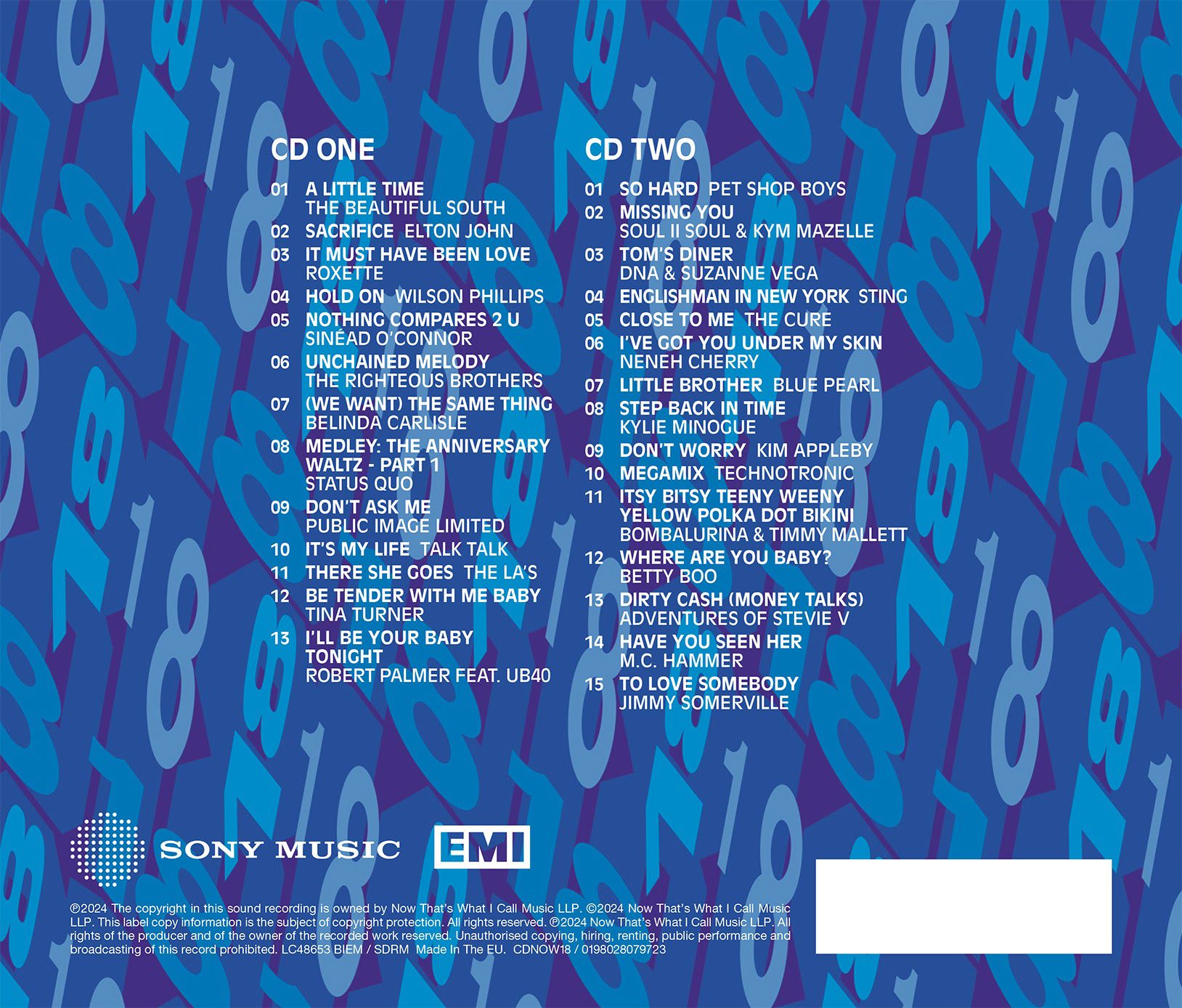 NOW That’s What I Call Music! 18 (2CD) - Image 2