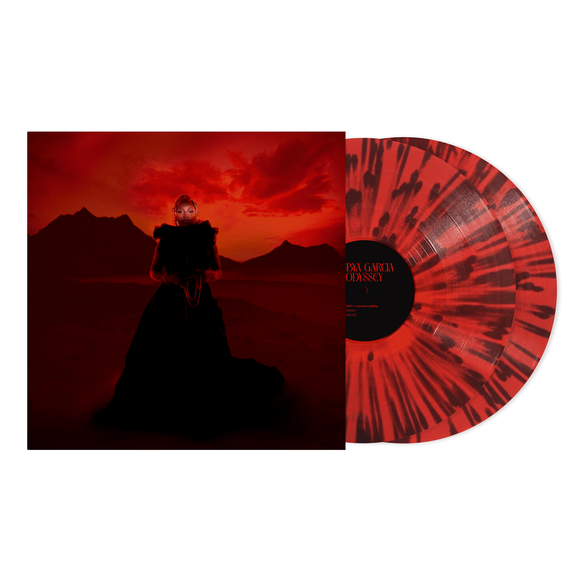 Odyssey: Red w/ Black Splatter Vinyl 2LP