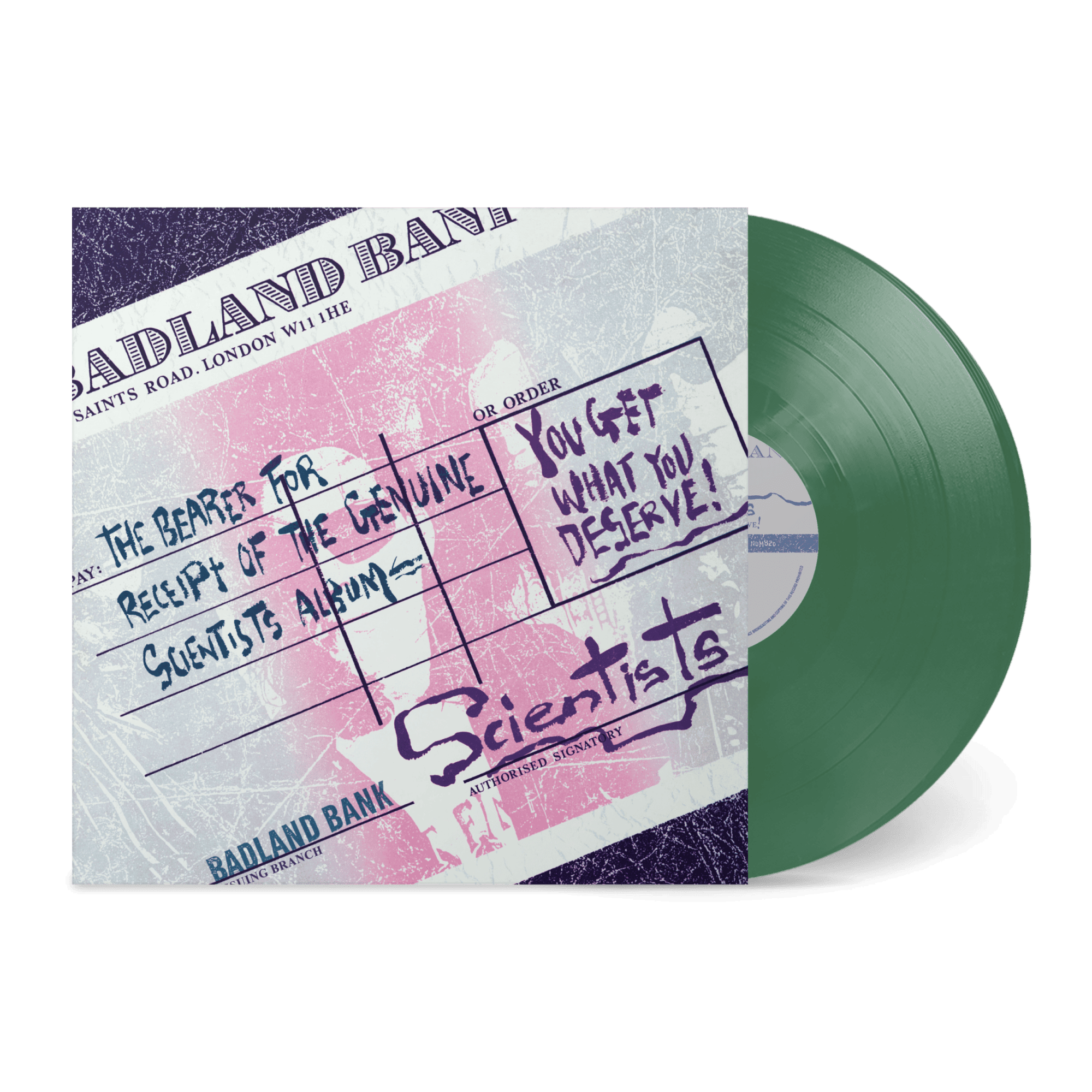 You Get What You Deserve: Limited Green Opaque Vinyl LP