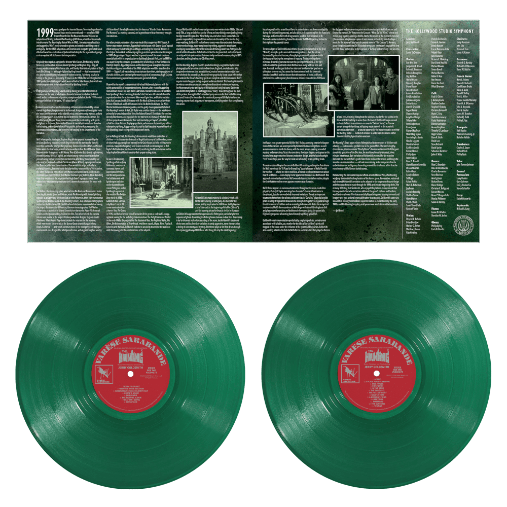 The Haunting (OST): Limited Translucent Green Vinyl 2LP - Image 2